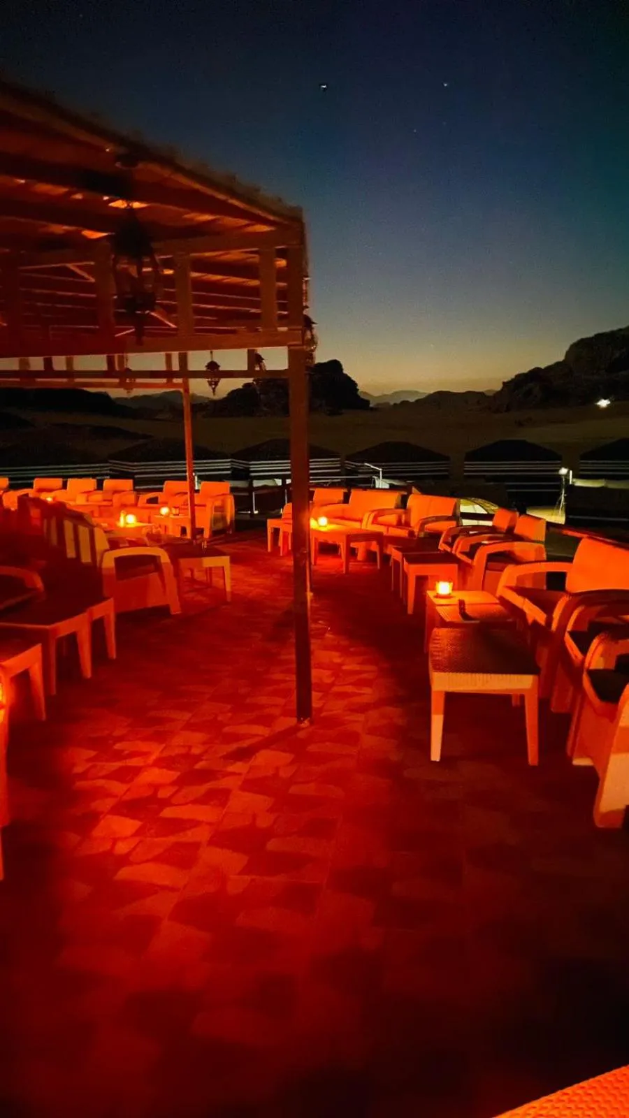 Balcony/Terrace in Wadi Rum Majestic Camp