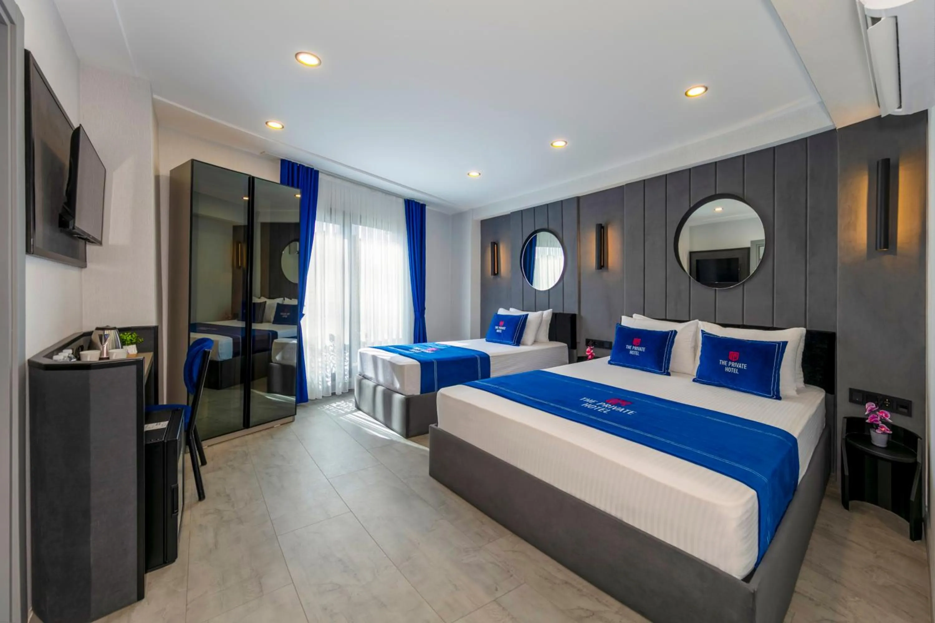 Bed in The Private Airport Hotel