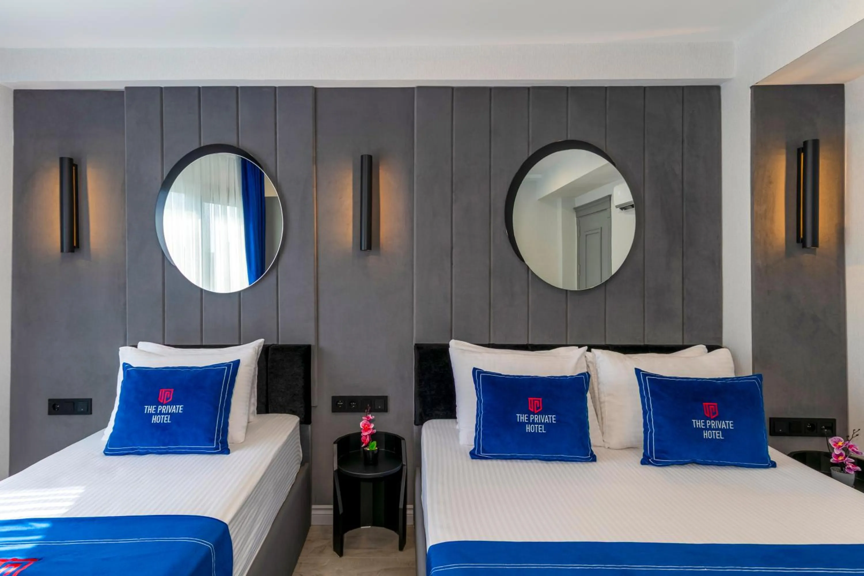 Bed in The Private Airport Hotel