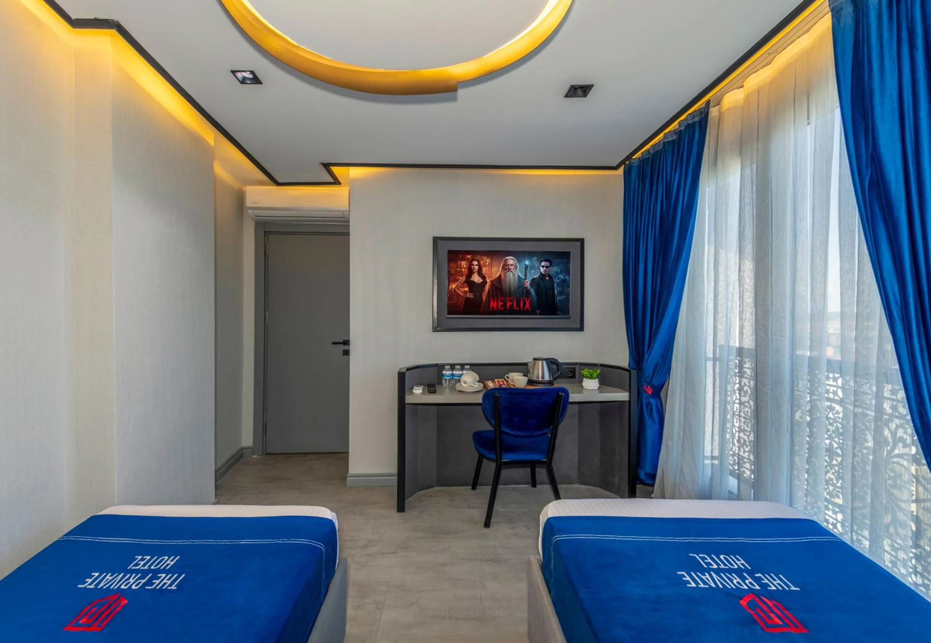 Bed in The Private Airport Hotel