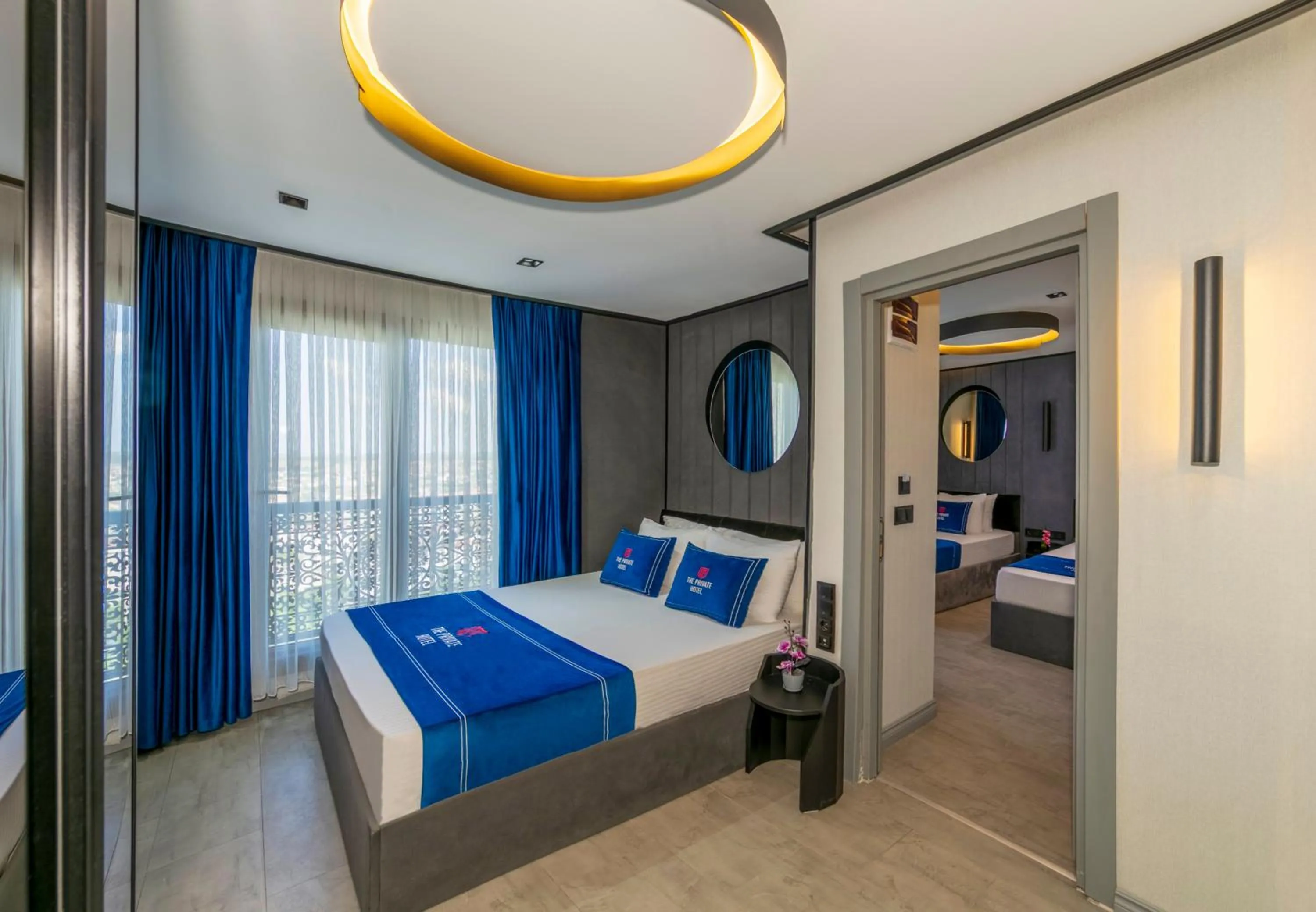 Bed in The Private Airport Hotel