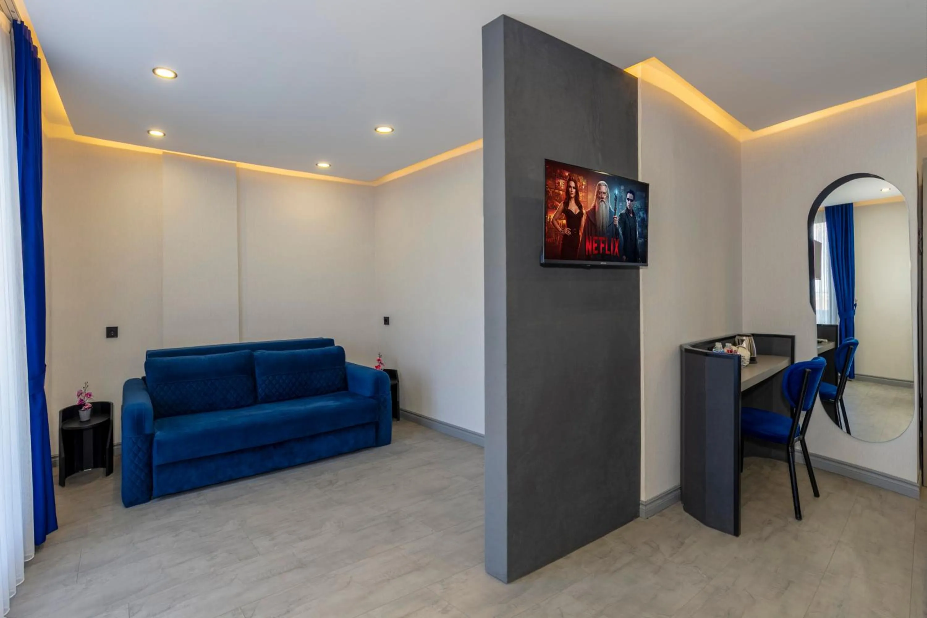 Living room in The Private Airport Hotel