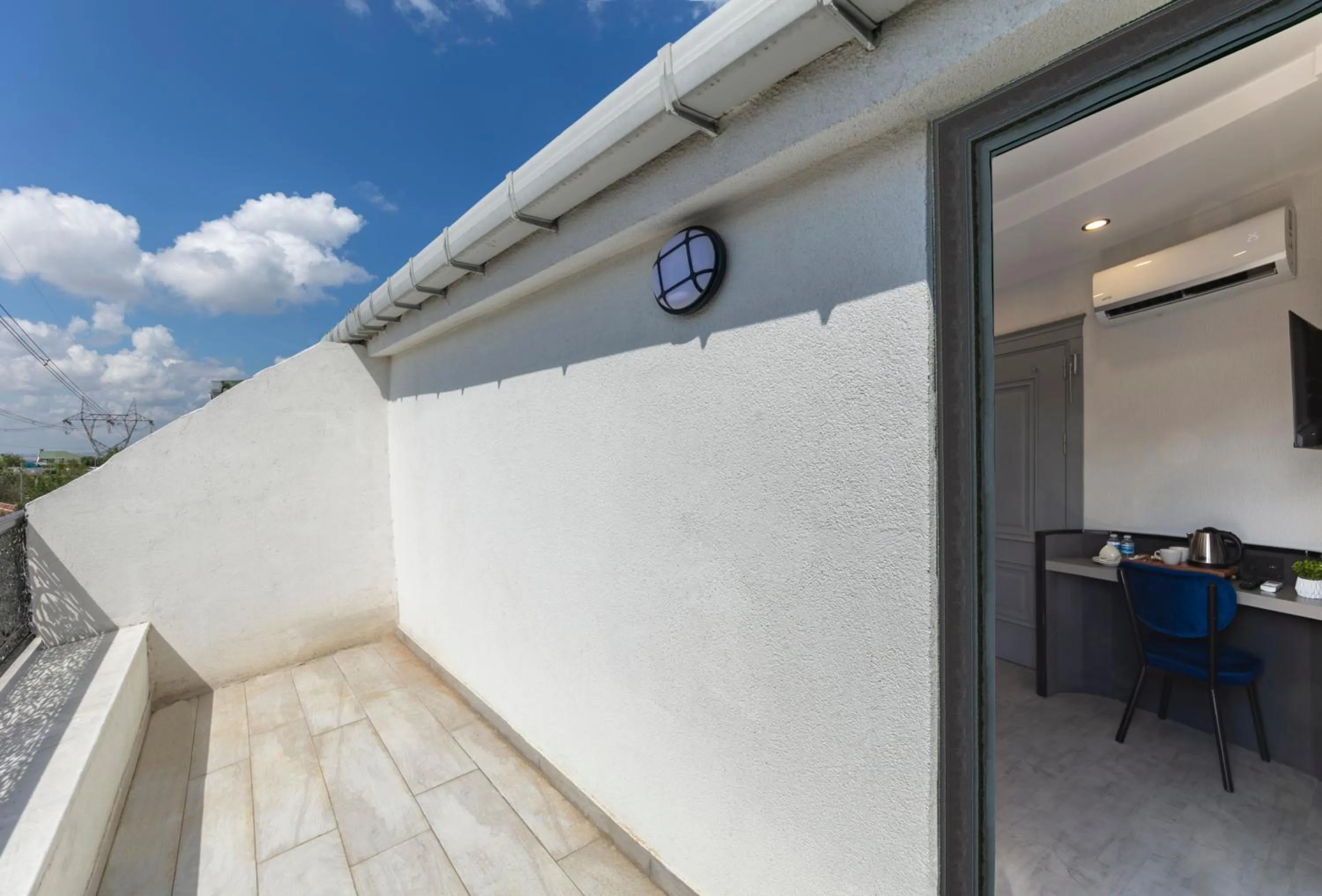 Balcony/Terrace in The Private Airport Hotel