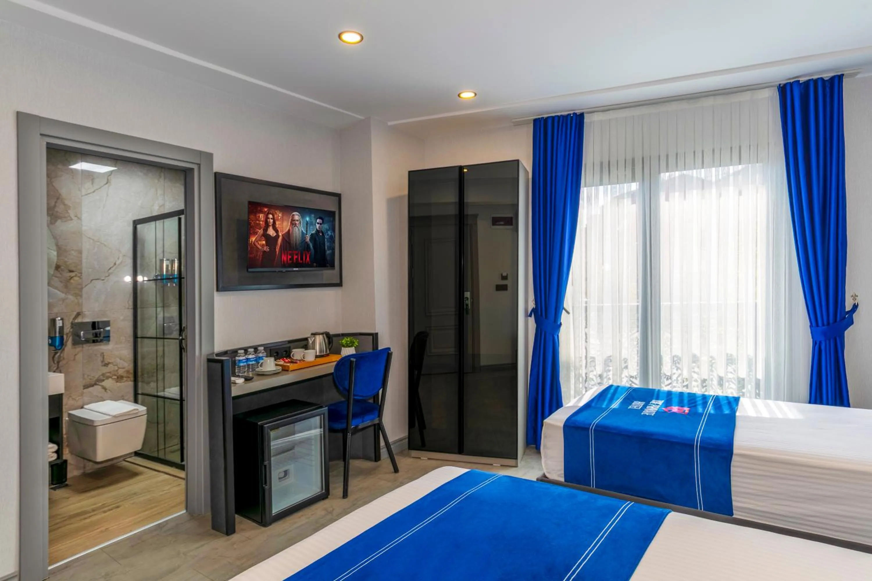 Bed in The Private Airport Hotel