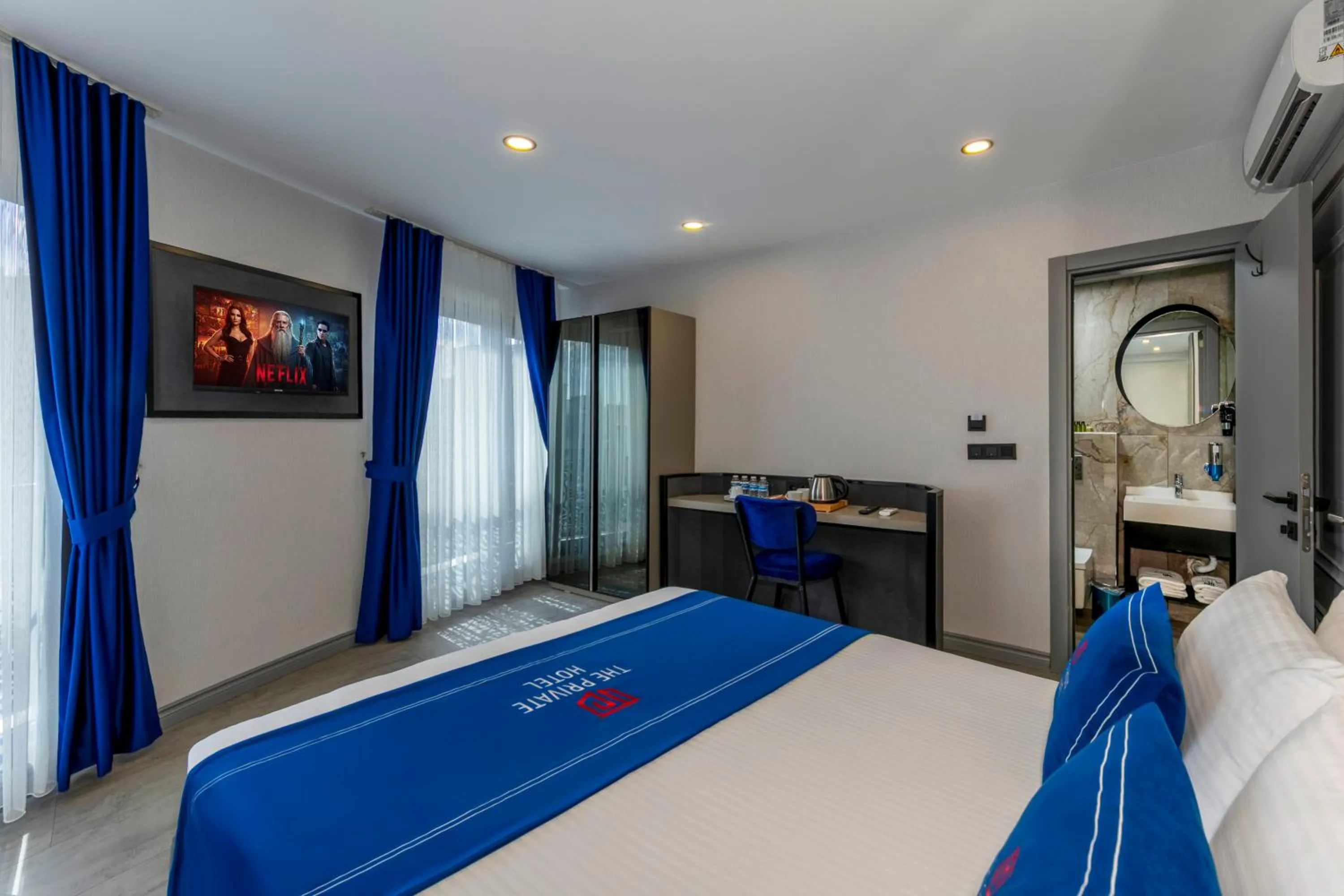 Bed in The Private Airport Hotel