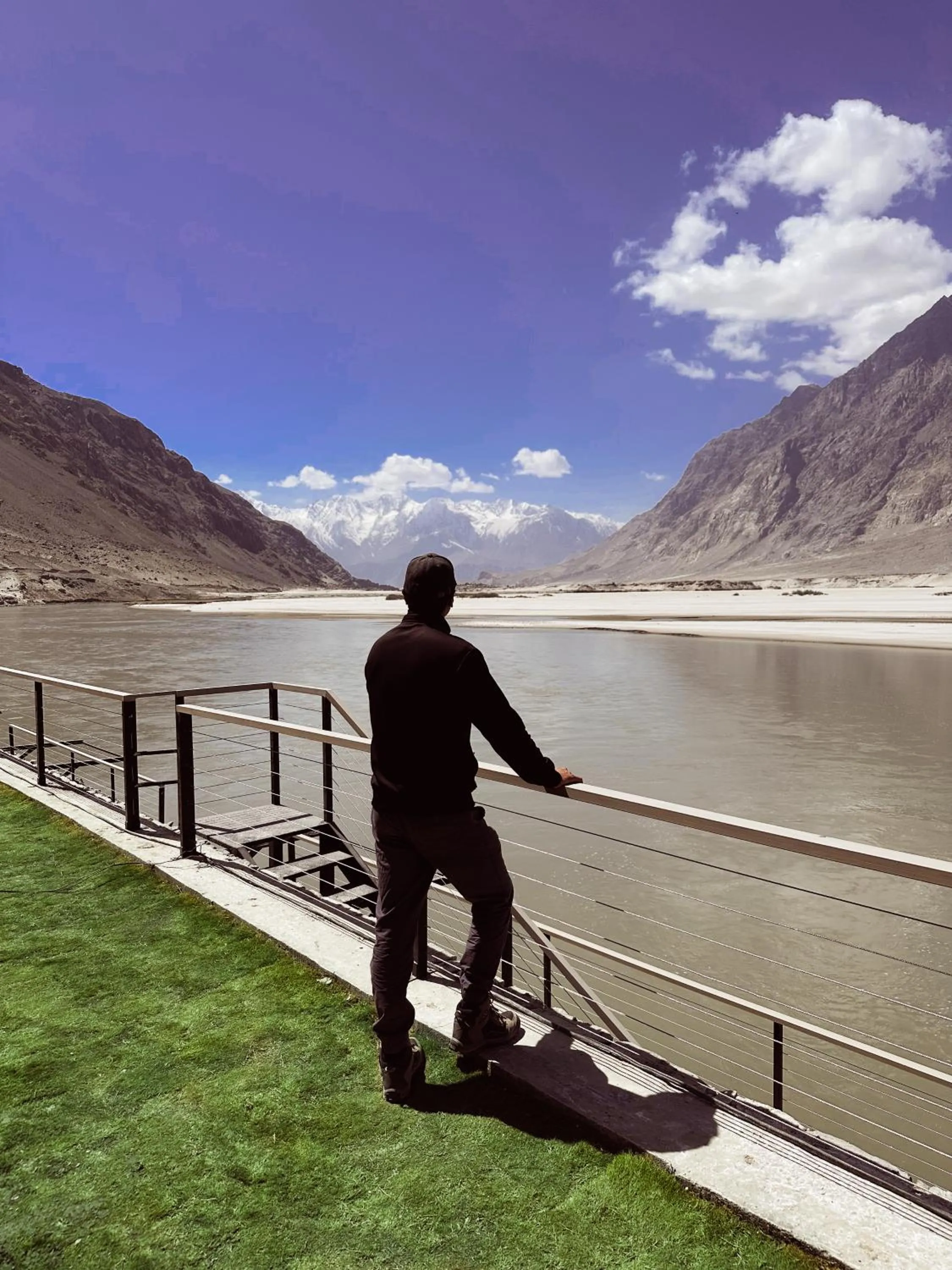 Balcony/Terrace in Khoj Resorts Shigar