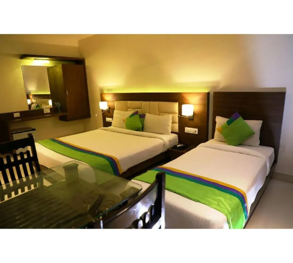 Bed in Hotel Silver Paradise Bed in Hotel Silver Paradise