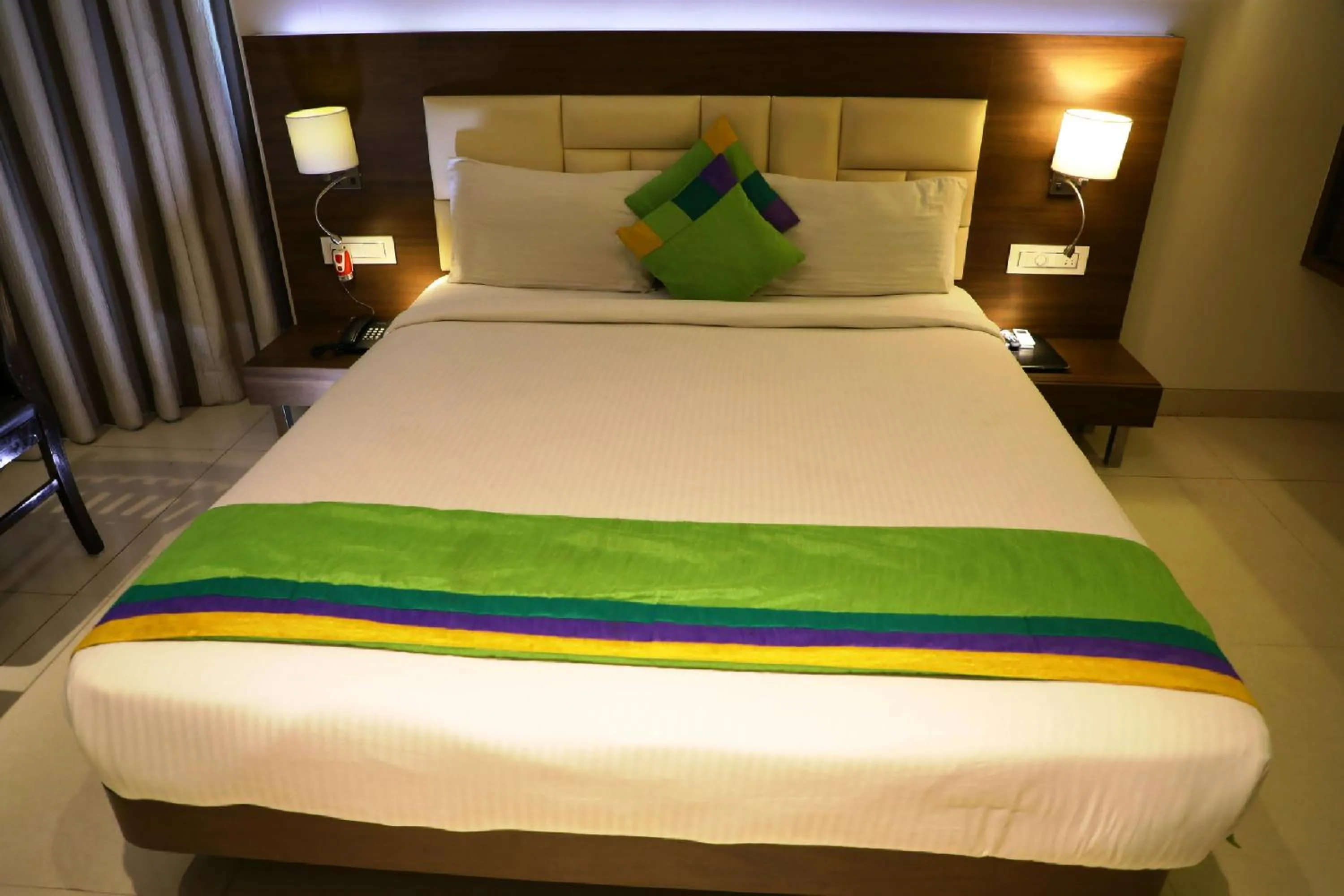 Bed in Hotel Silver Paradise