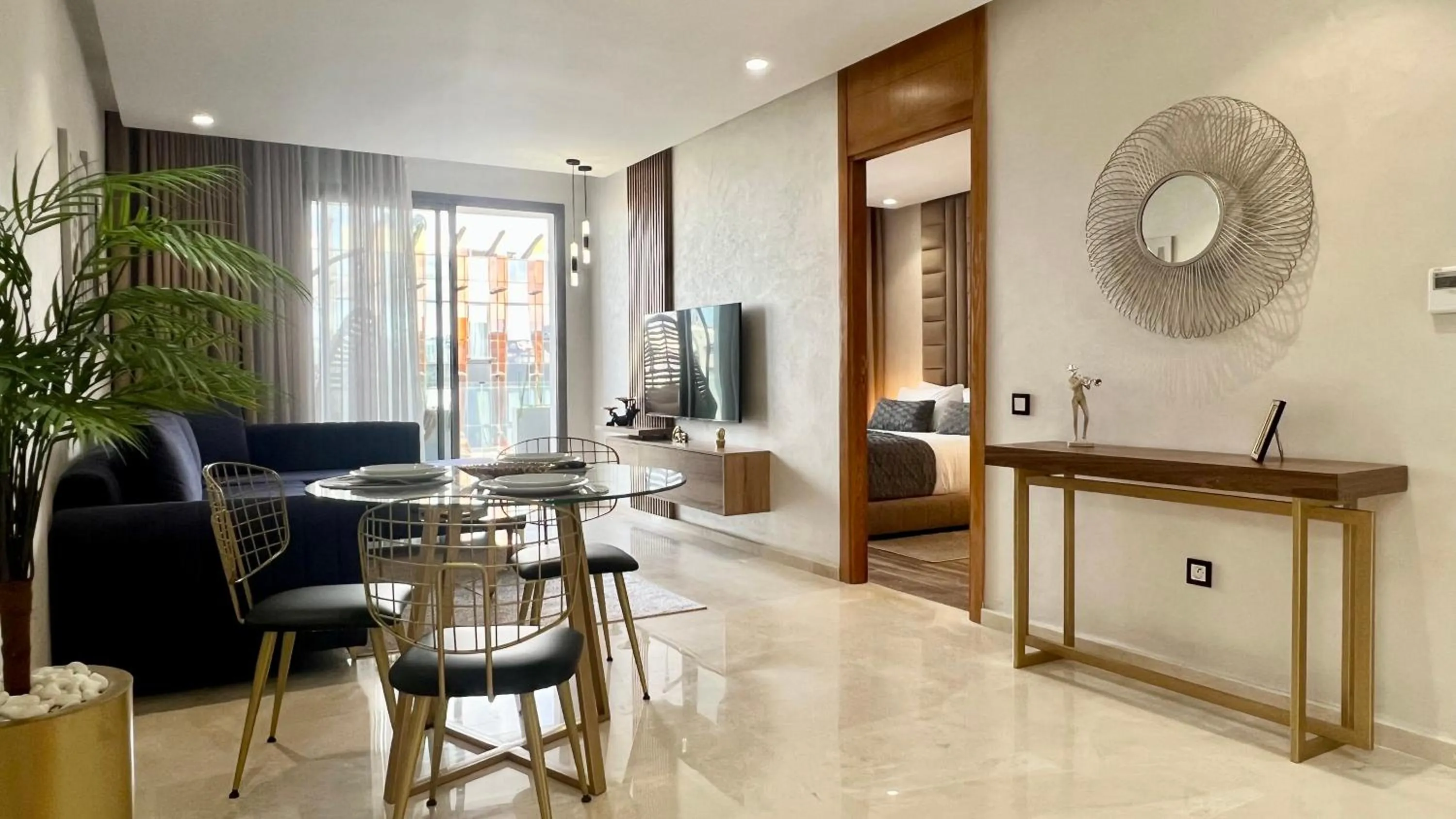 Living room in ZEN Suites Hotel Massira