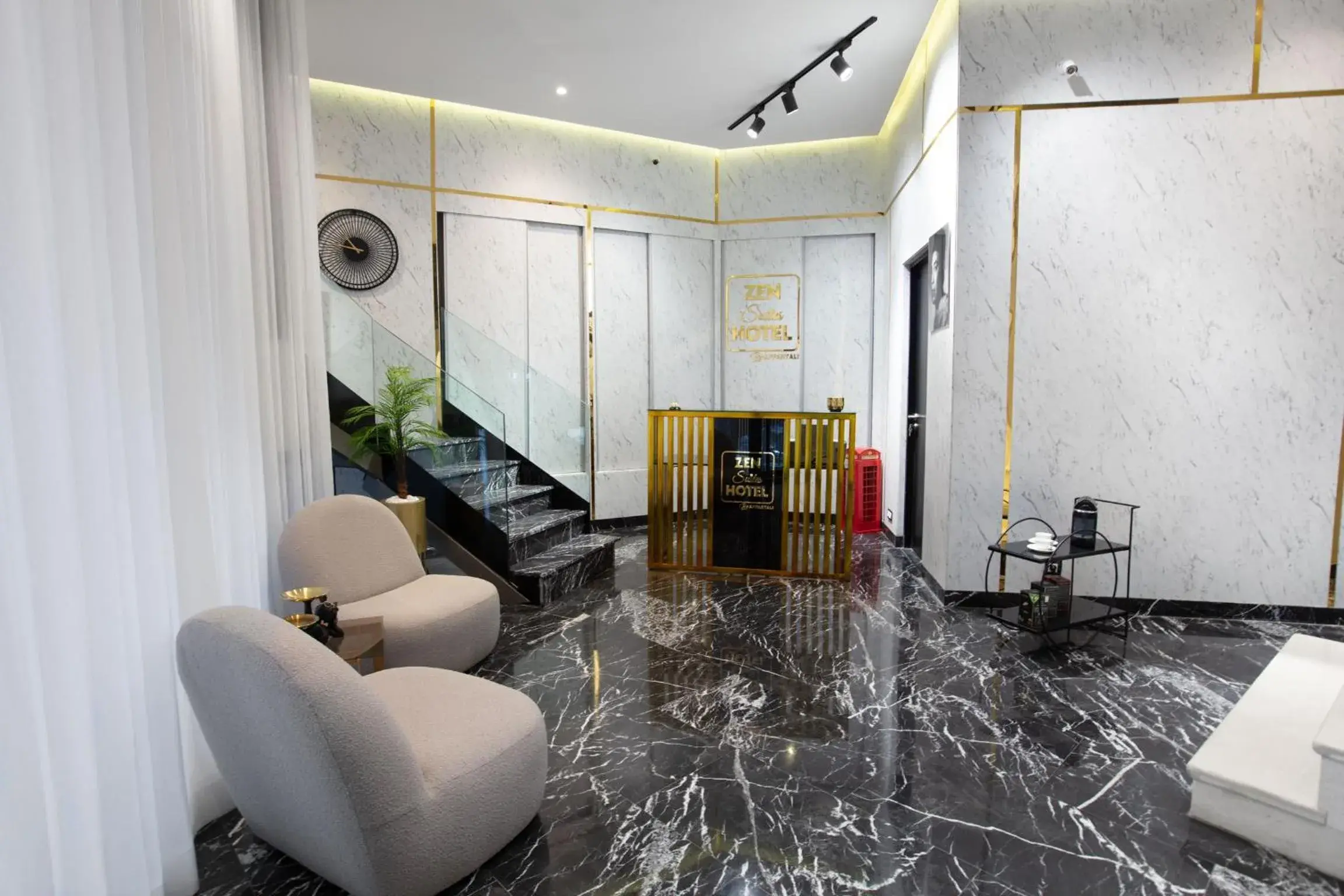 Lobby or reception in ZEN Suites Hotel Massira Lobby or reception in ZEN Suites Hotel Massira