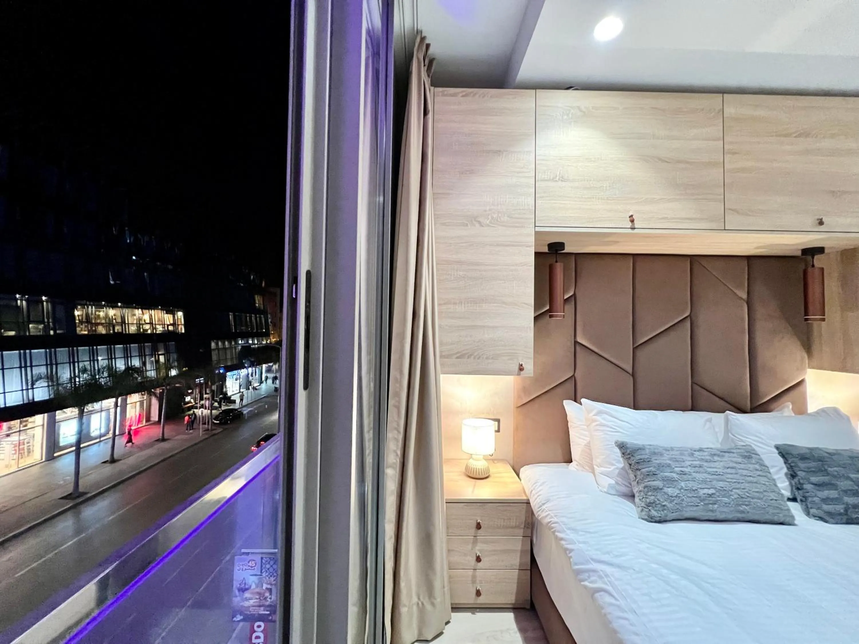 View (from property/room), Bed in ZEN Suites Hotel Massira