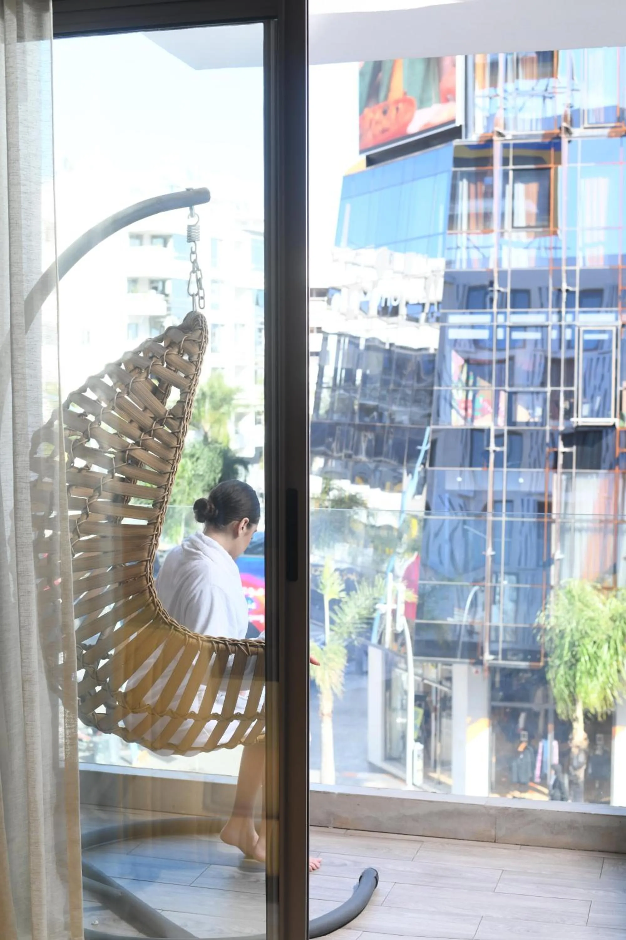 Balcony/Terrace in ZEN Suites Hotel Massira