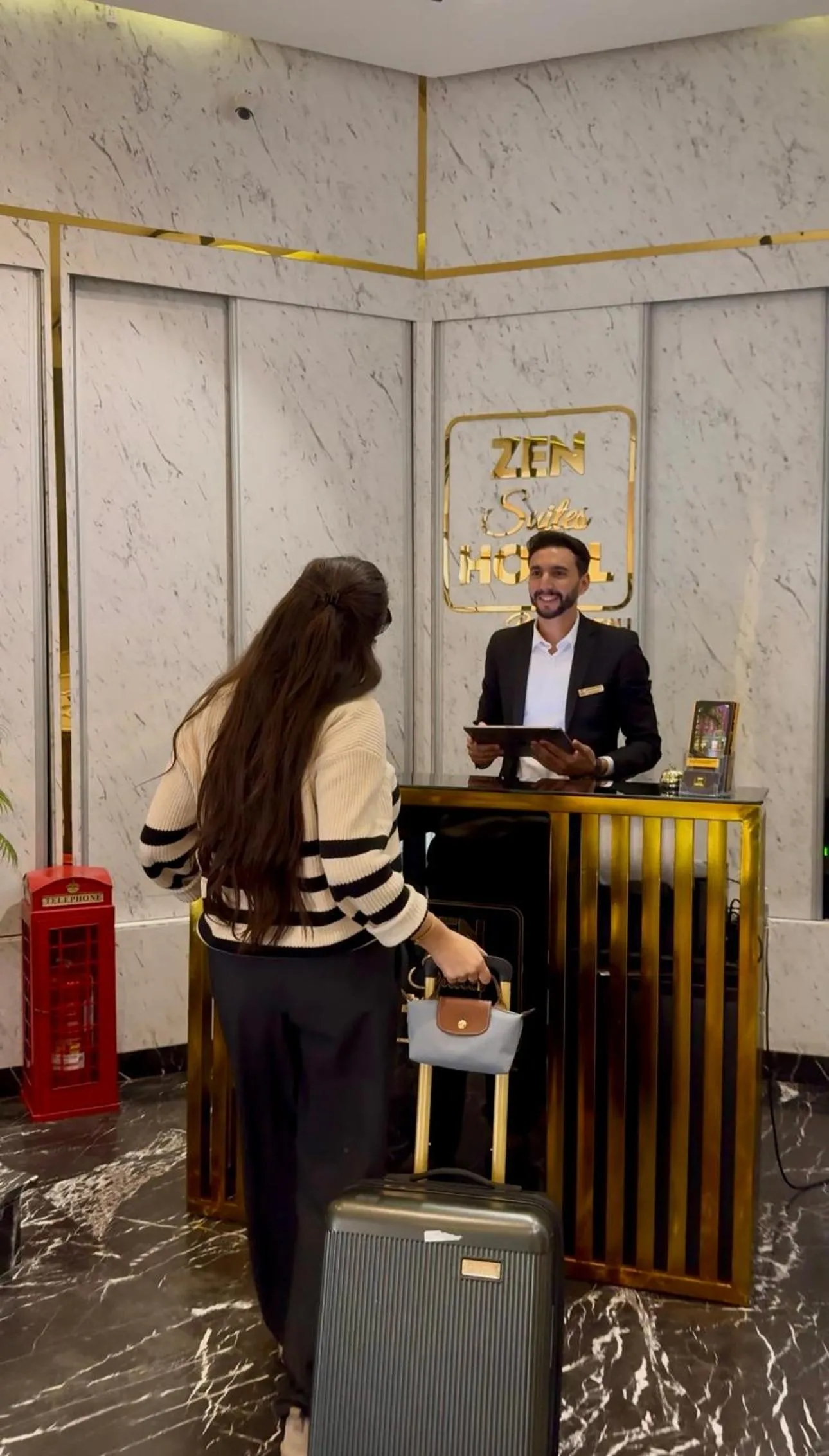 Lobby or reception in ZEN Suites Hotel Massira