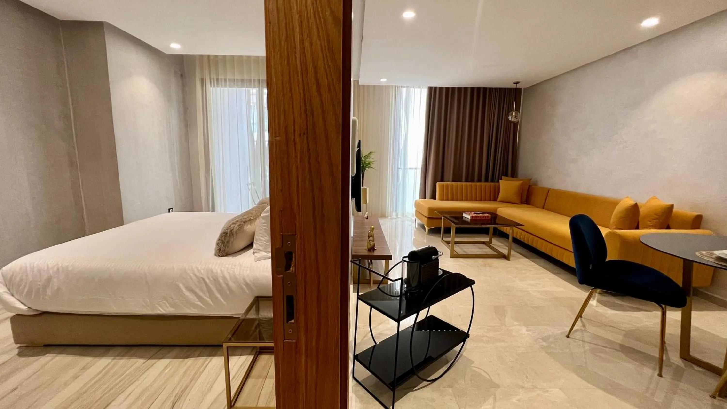 Photo of the whole room, Bed in ZEN Suites Hotel Massira