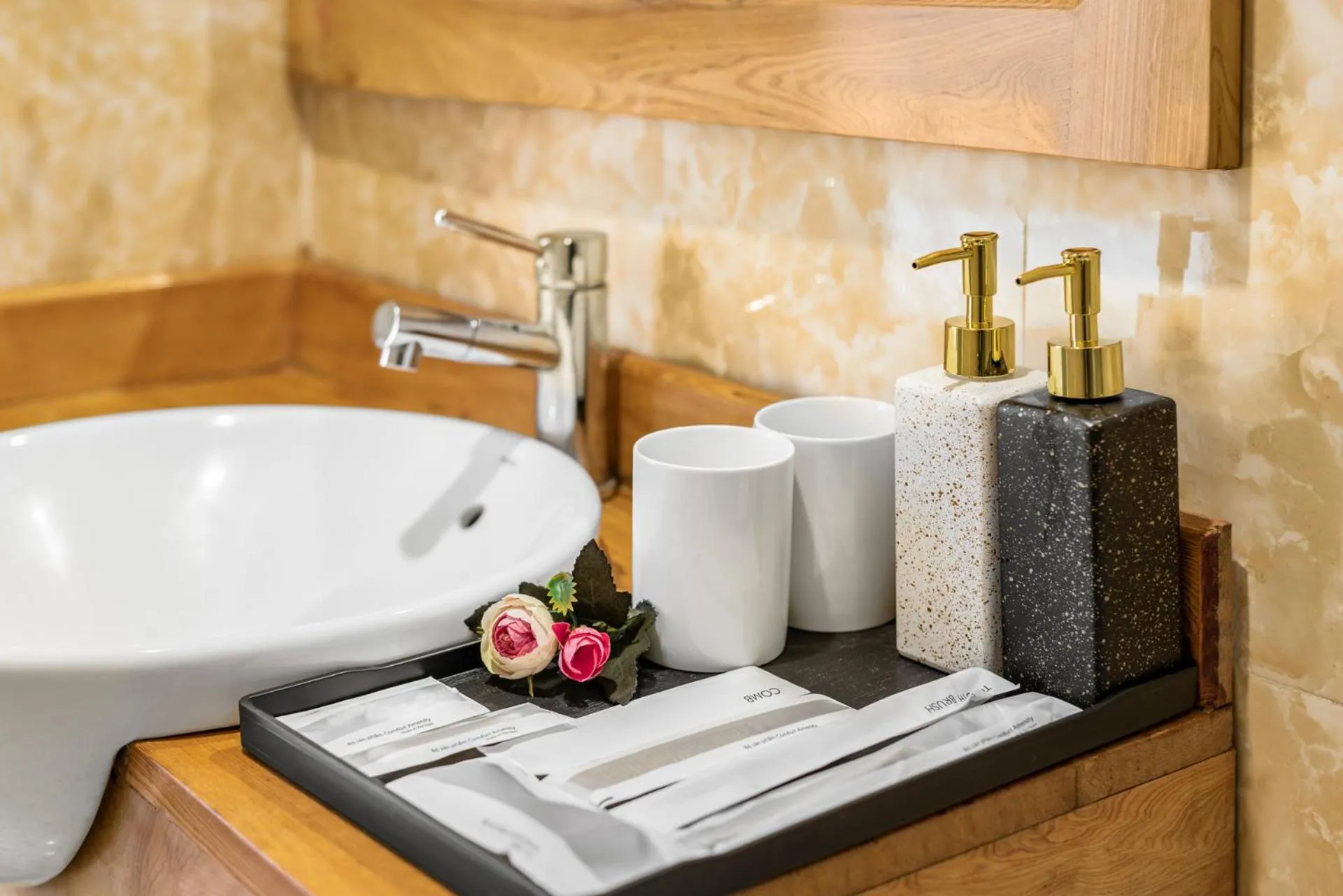 Bathroom in Tiger Sapa hotel