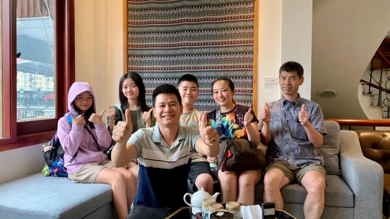 People in Tiger Sapa hotel