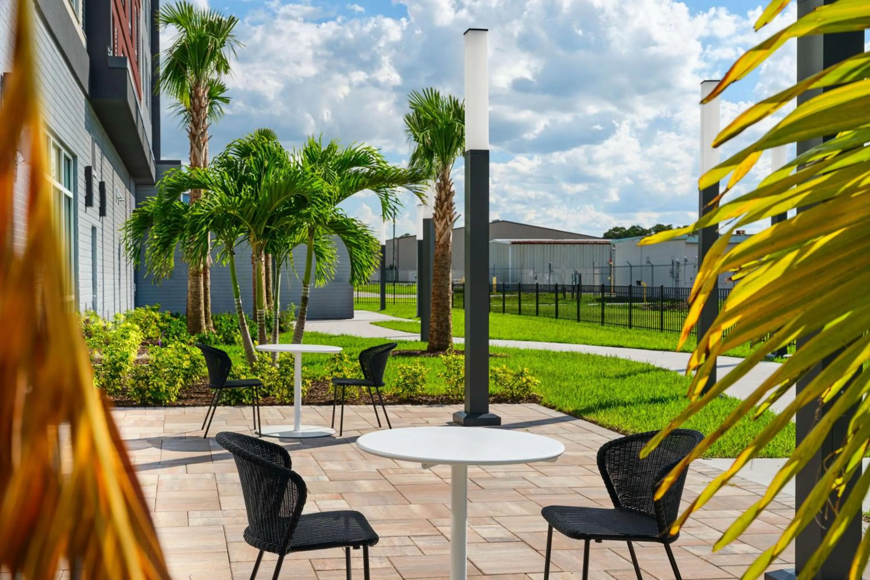 Patio in Hyatt Place Melbourne Airport, Fl