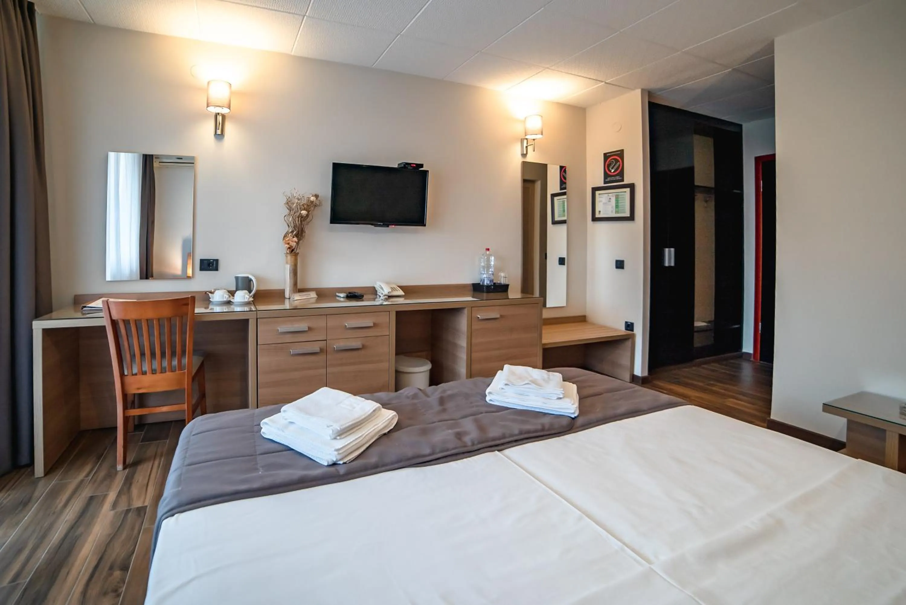 Bed in Hotel Novi Sad