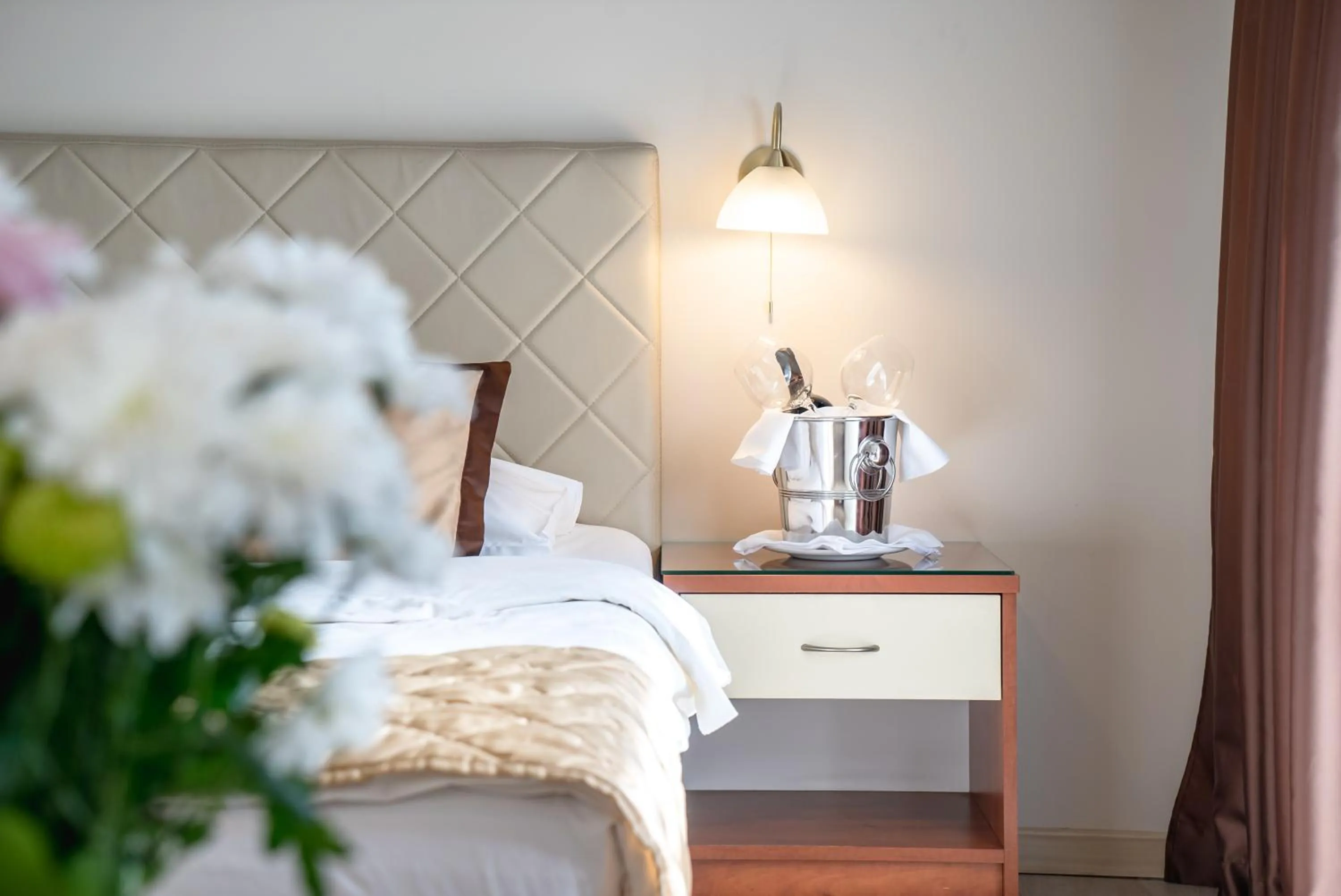 Bed in Hotel Novi Sad