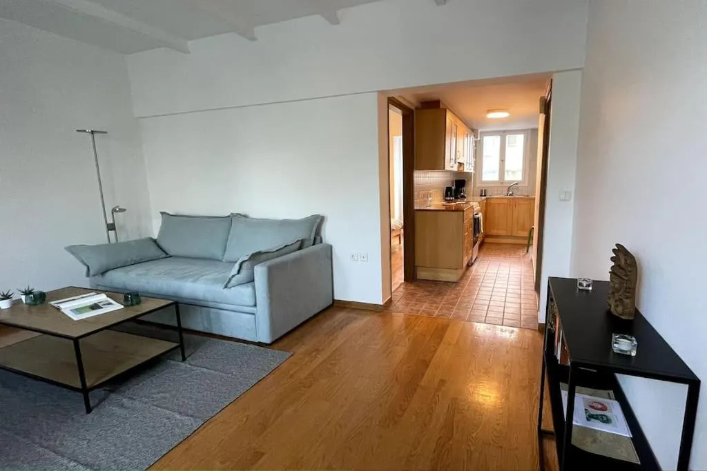 Living room in Cute apartment at the foot of lycabettus hill