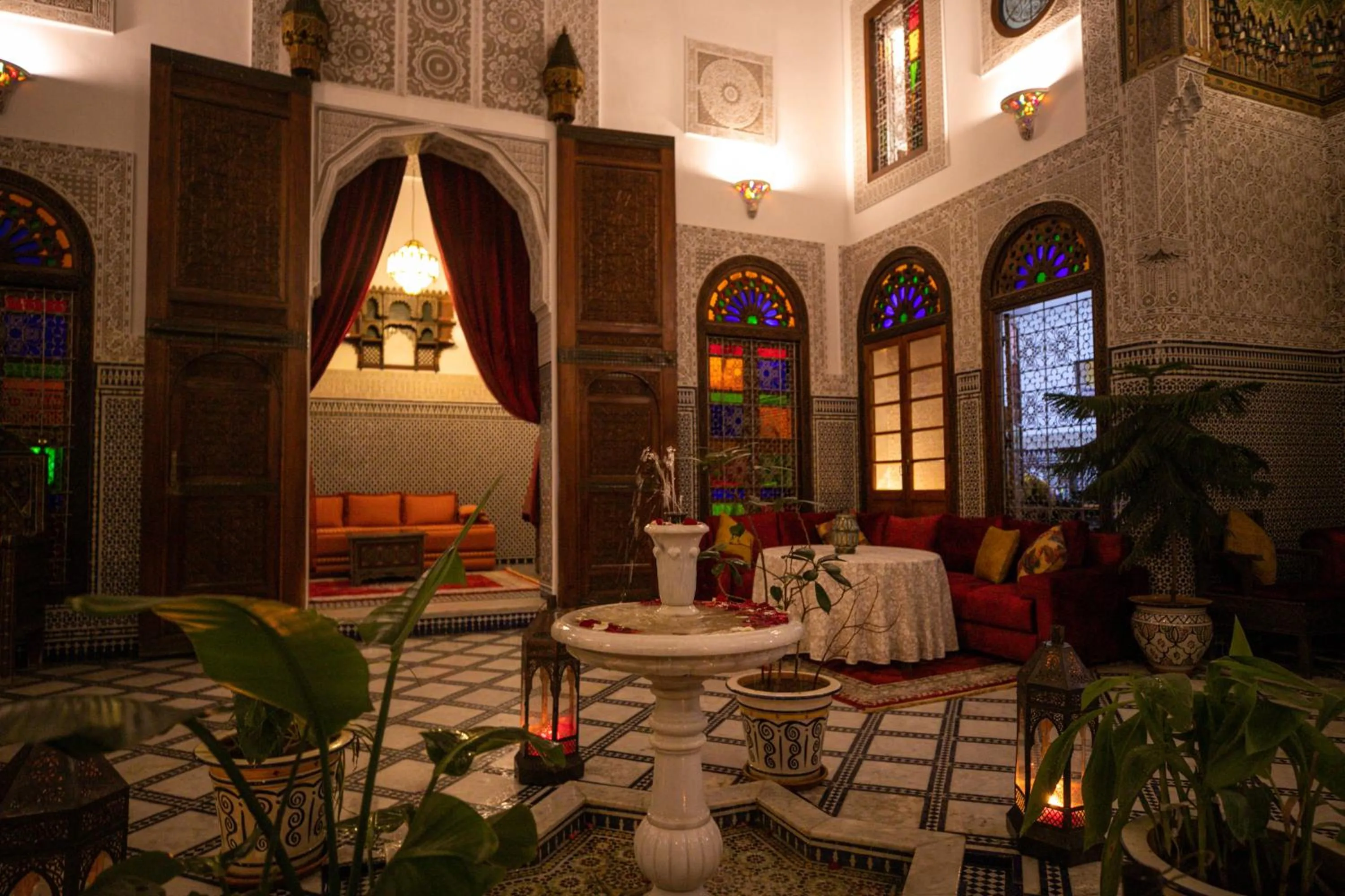 Patio in Riad La Perle De La Médina