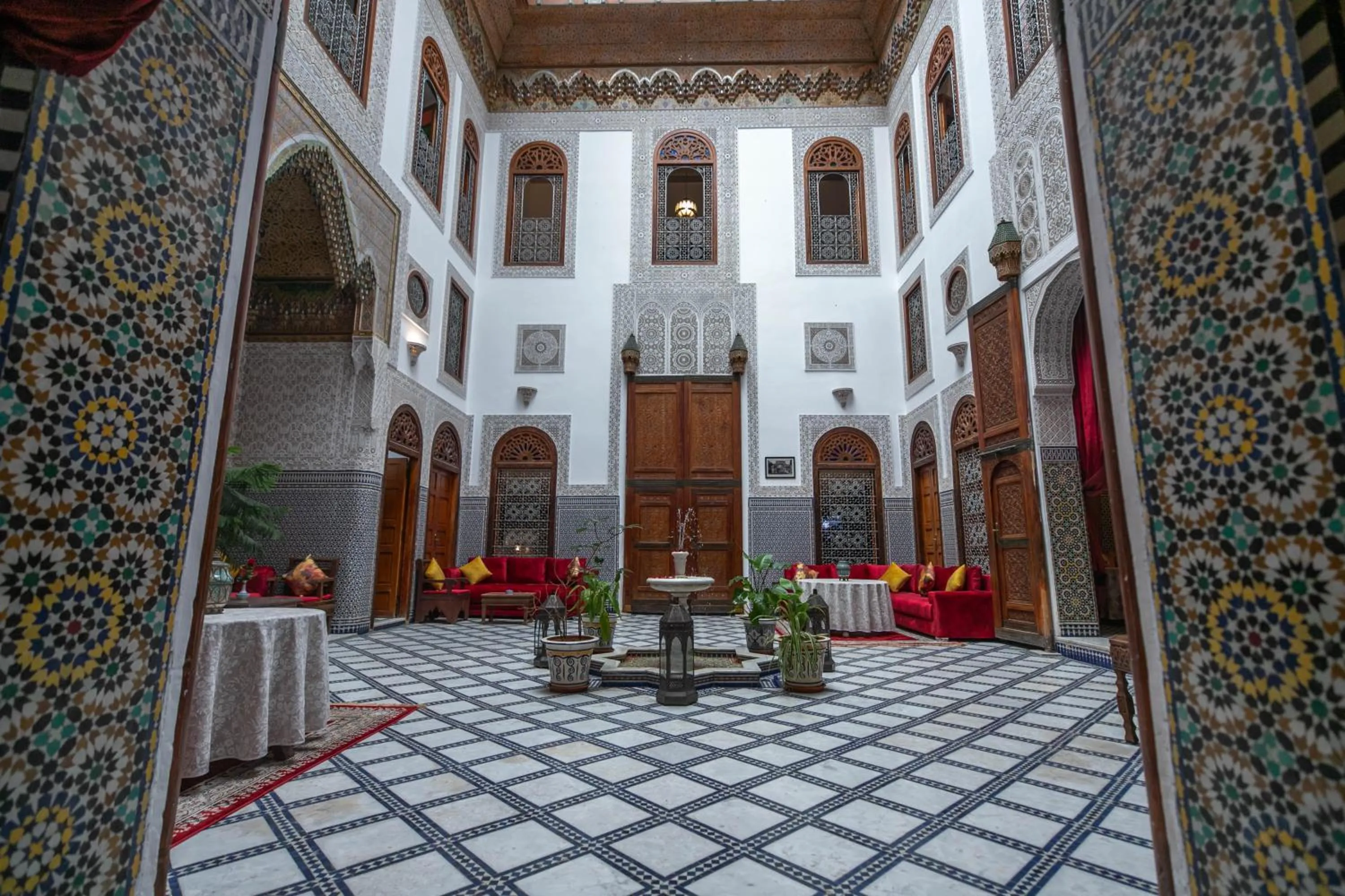 Patio in Riad La Perle De La Médina