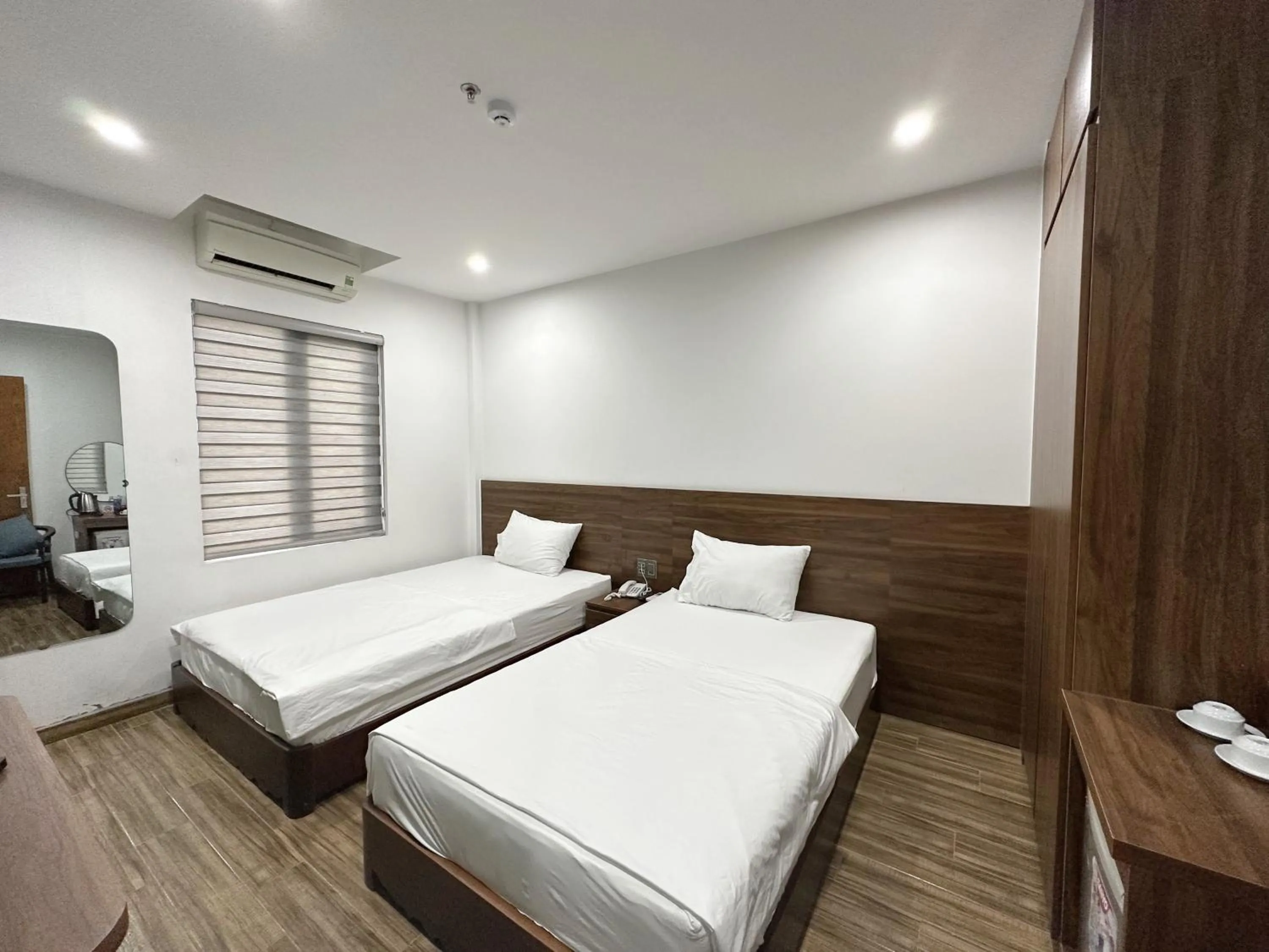 Bed in Hải Âu Hotel