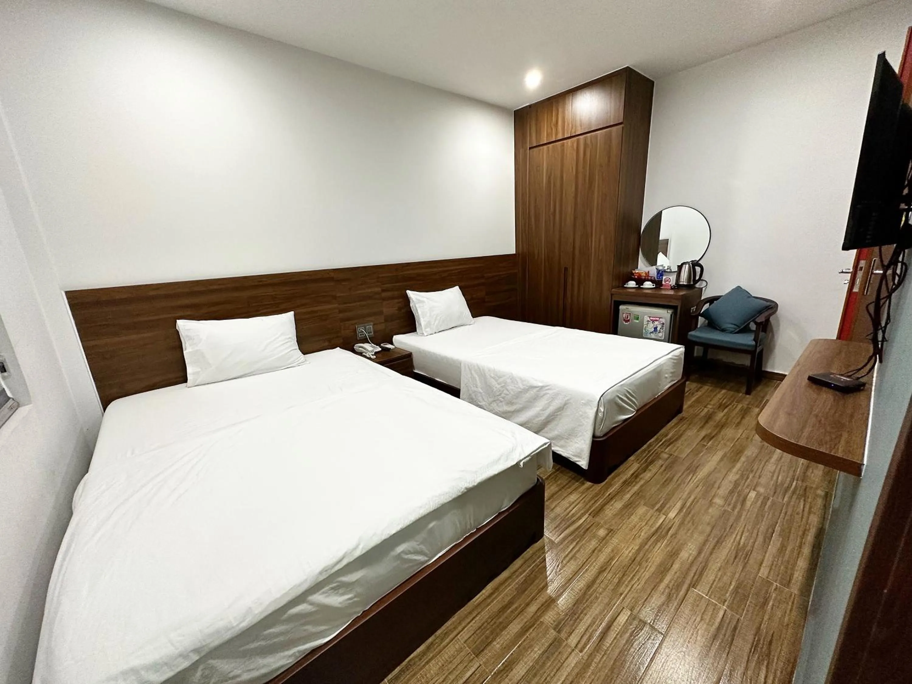 Bed in Hải Âu Hotel