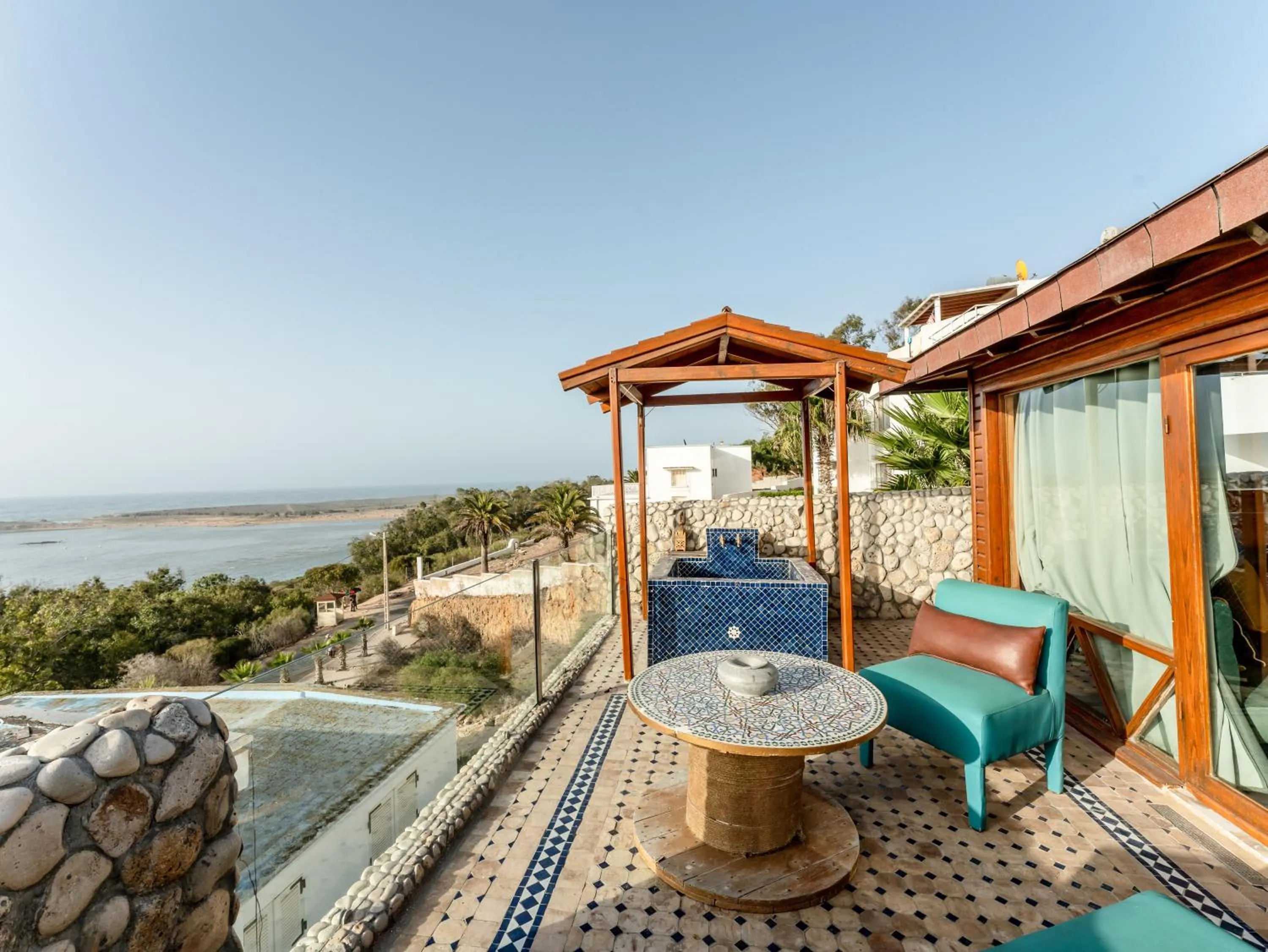 Balcony/Terrace in Chateau Eden El Rouh & Spa