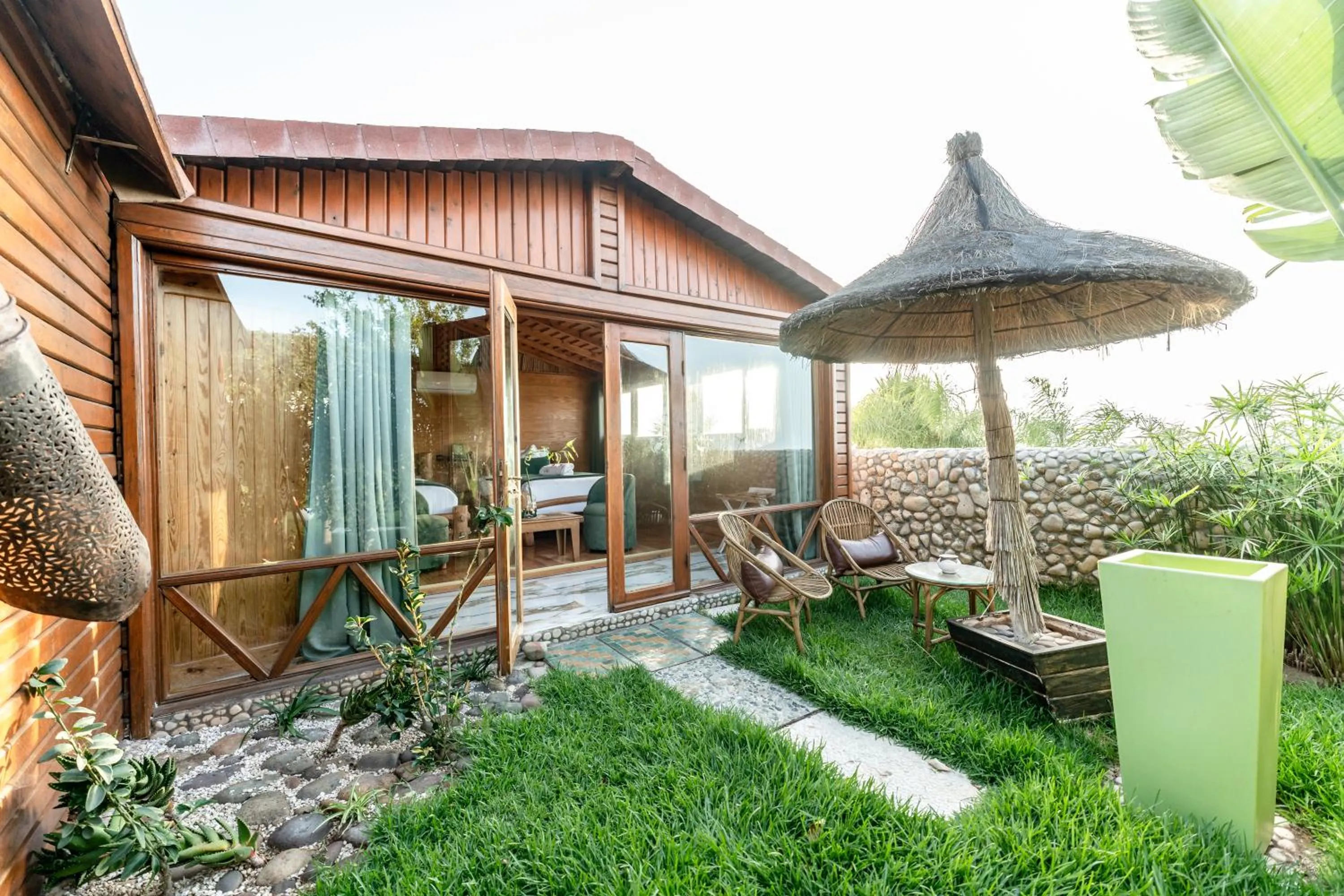 Patio in Chateau Eden El Rouh & Spa