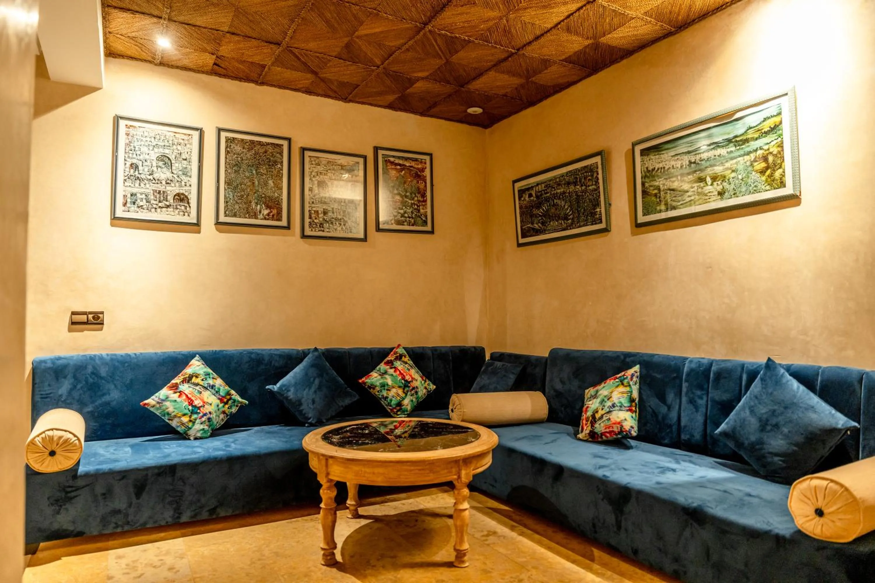Living room in Chateau Eden El Rouh & Spa
