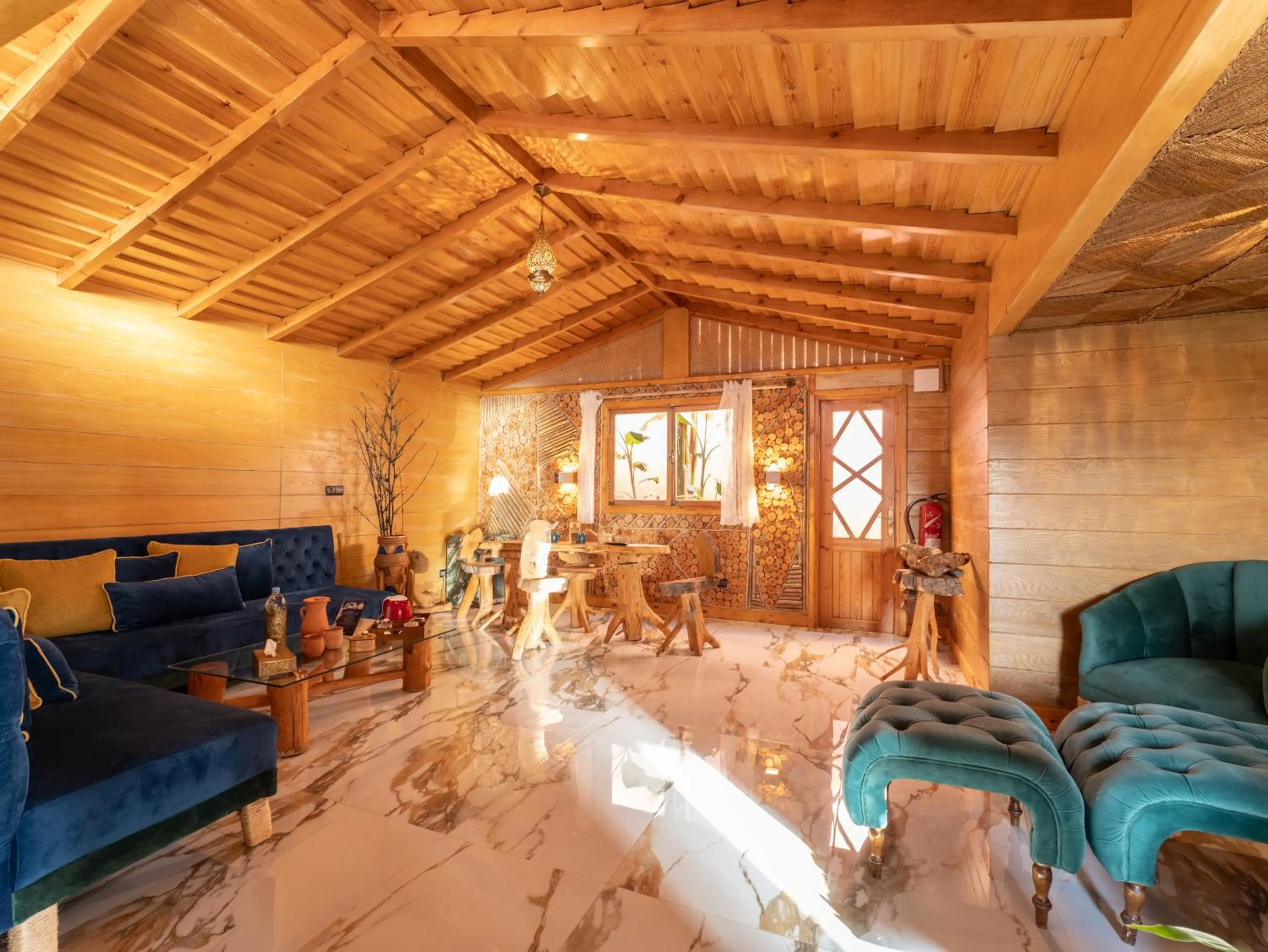 Living room in Chateau Eden El Rouh & Spa