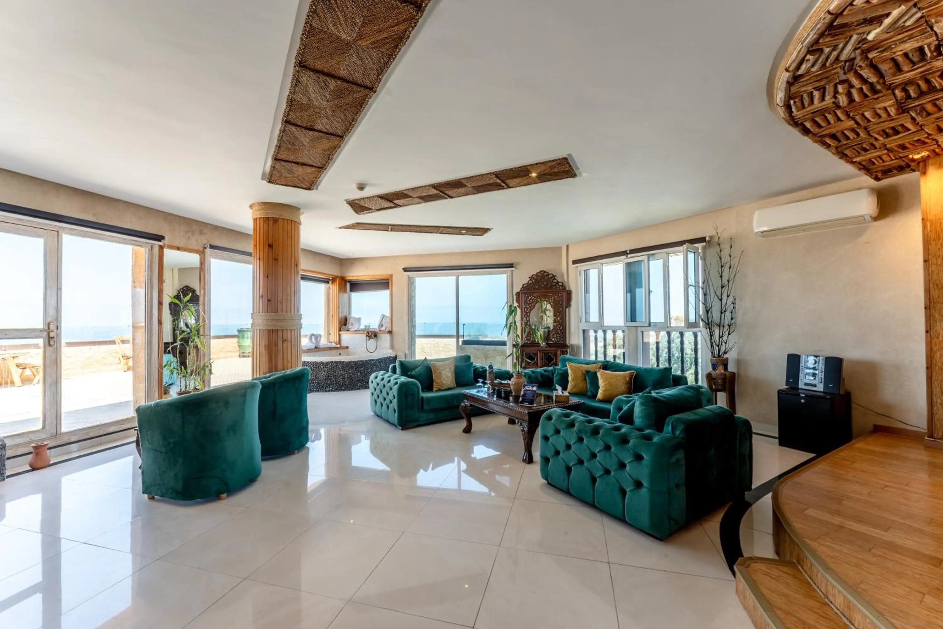 Living room in Chateau Eden El Rouh & Spa