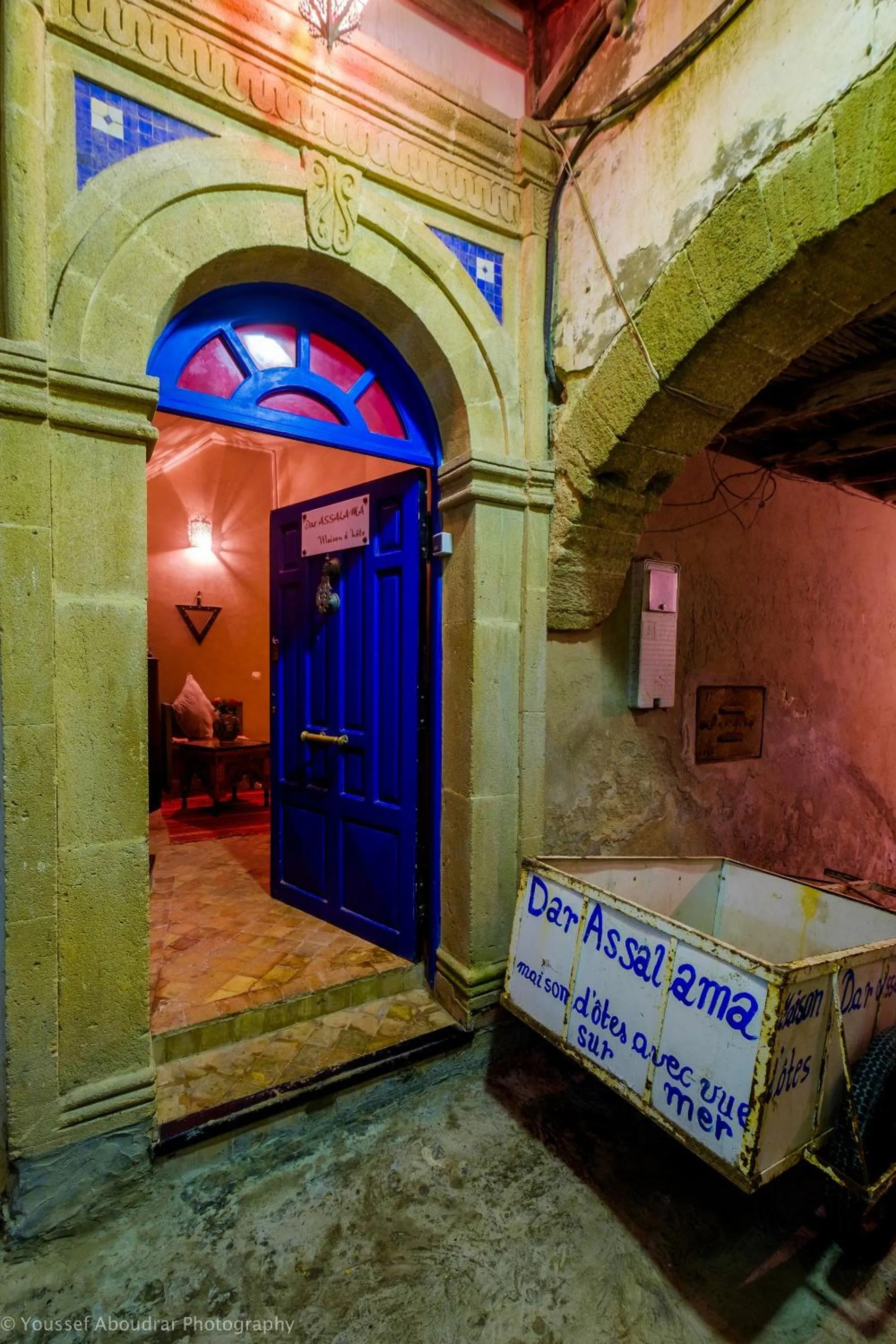 Area and facilities in RIAD DAR ASSALAMA Terrasse Vue Mer