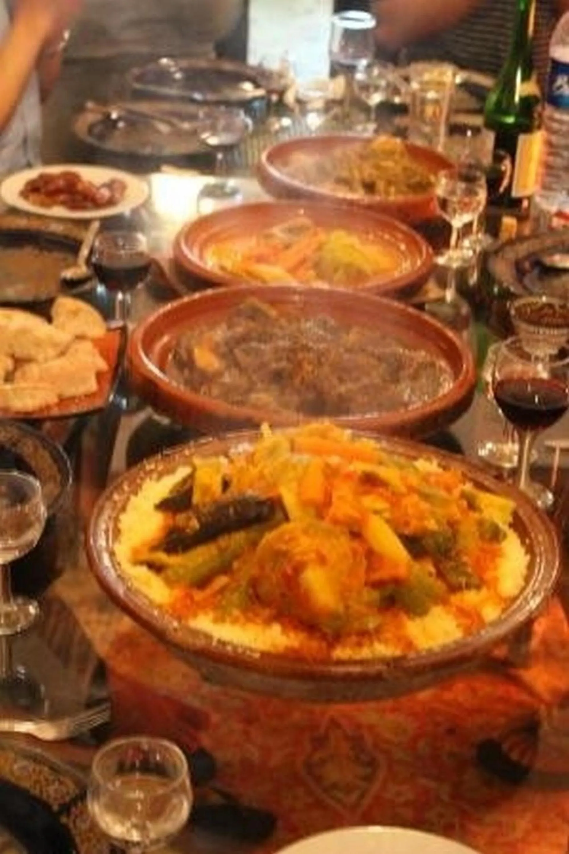 Food close-up in RIAD DAR ASSALAMA Terrasse Vue Mer