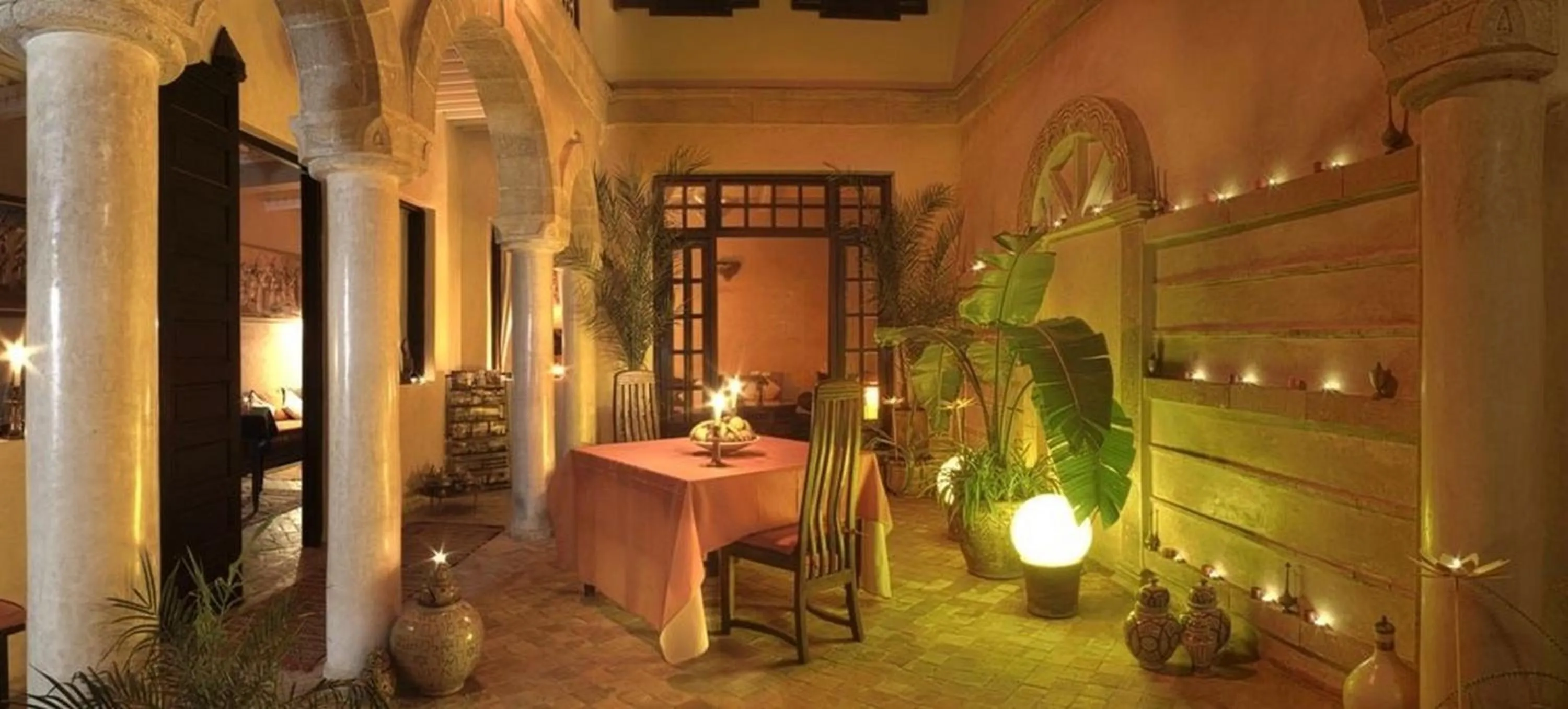 Area and facilities in RIAD DAR ASSALAMA Terrasse Vue Mer