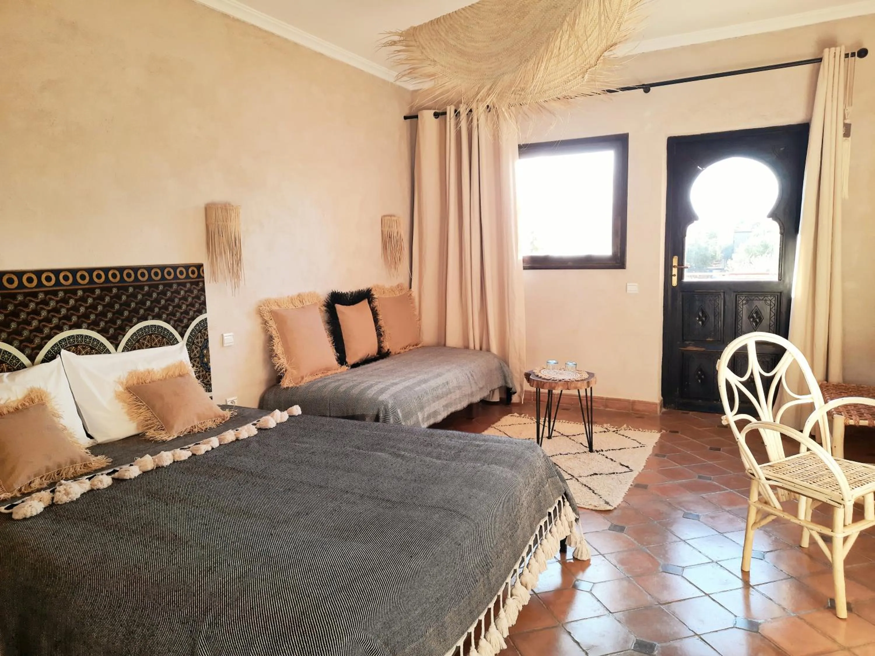 Photo of the whole room, Bed in Domaine de Tameslohte