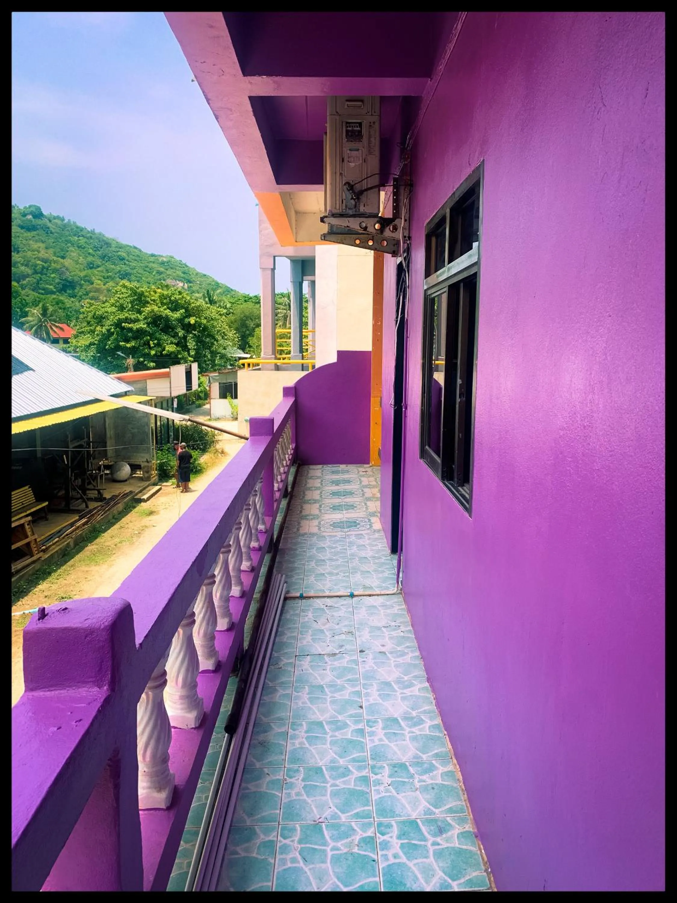 Property building in The Black Sheep Hostel