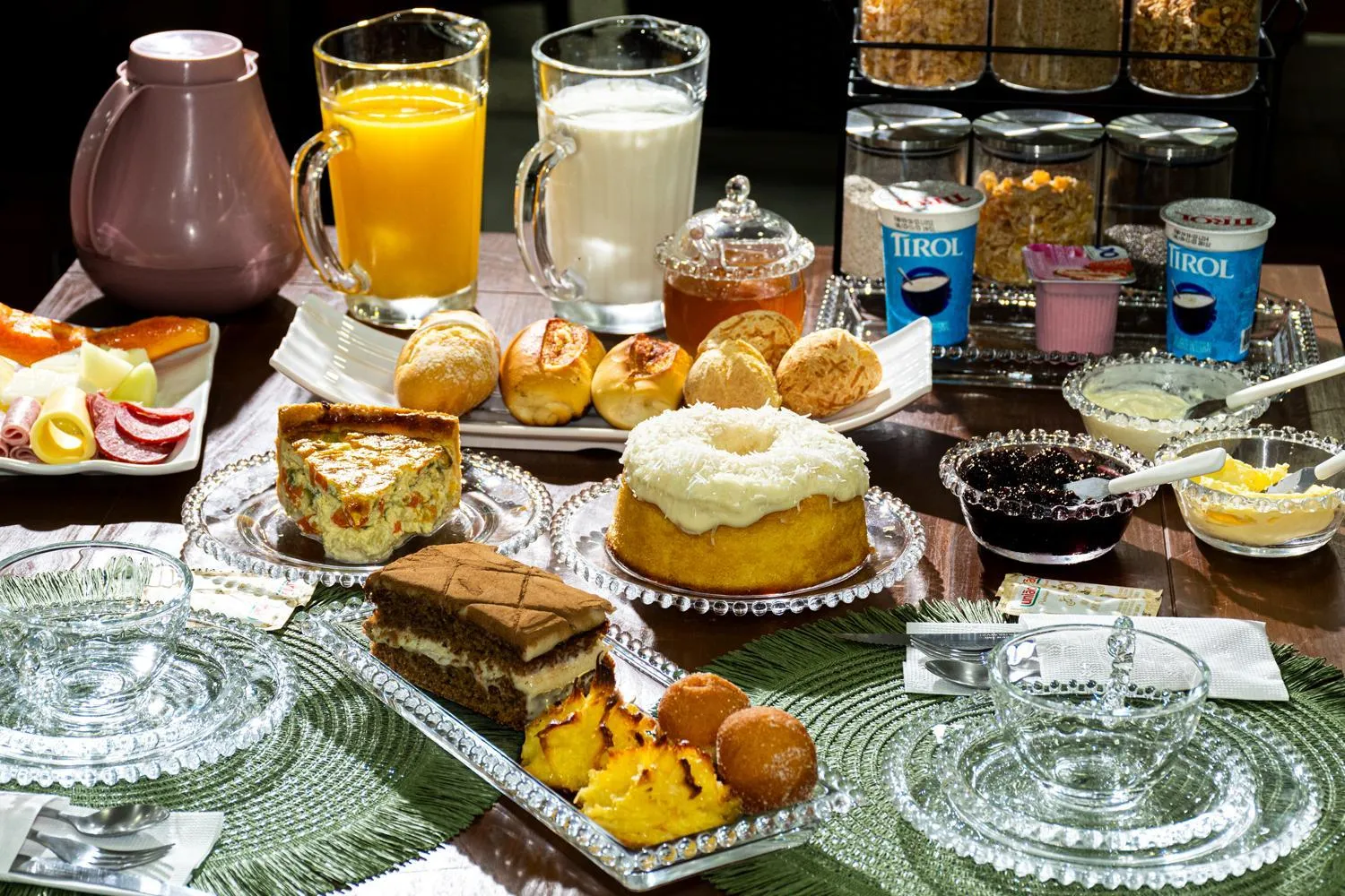 Breakfast in Hotel Gigante Beach Itapema