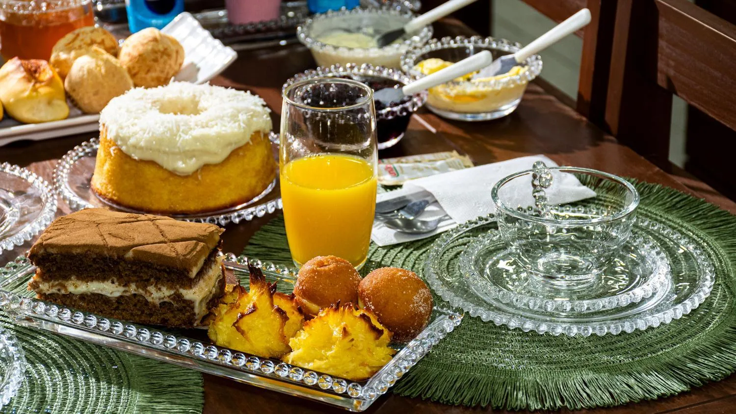 Breakfast in Hotel Gigante Beach Itapema