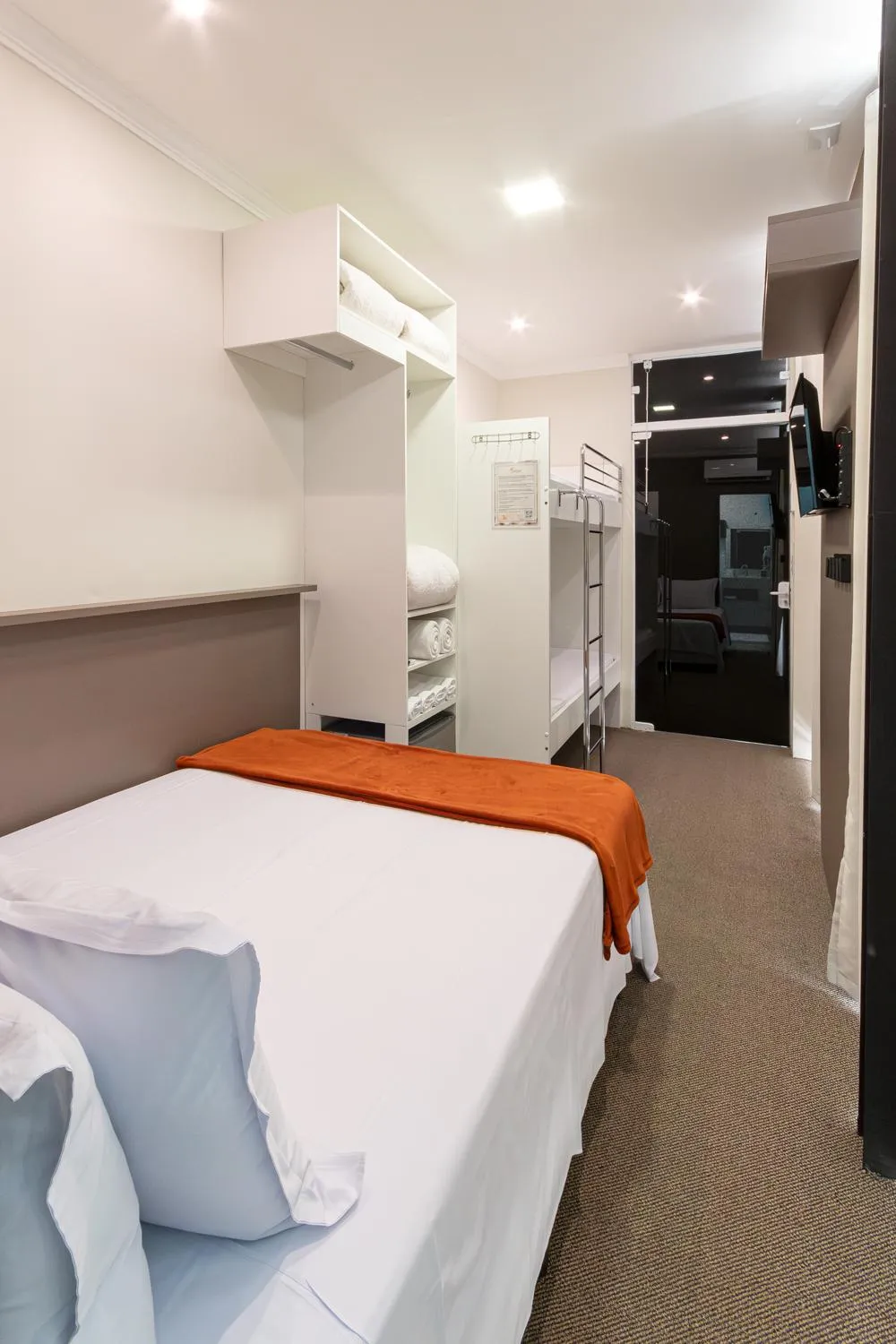 Bed in Hotel Gigante Beach Itapema