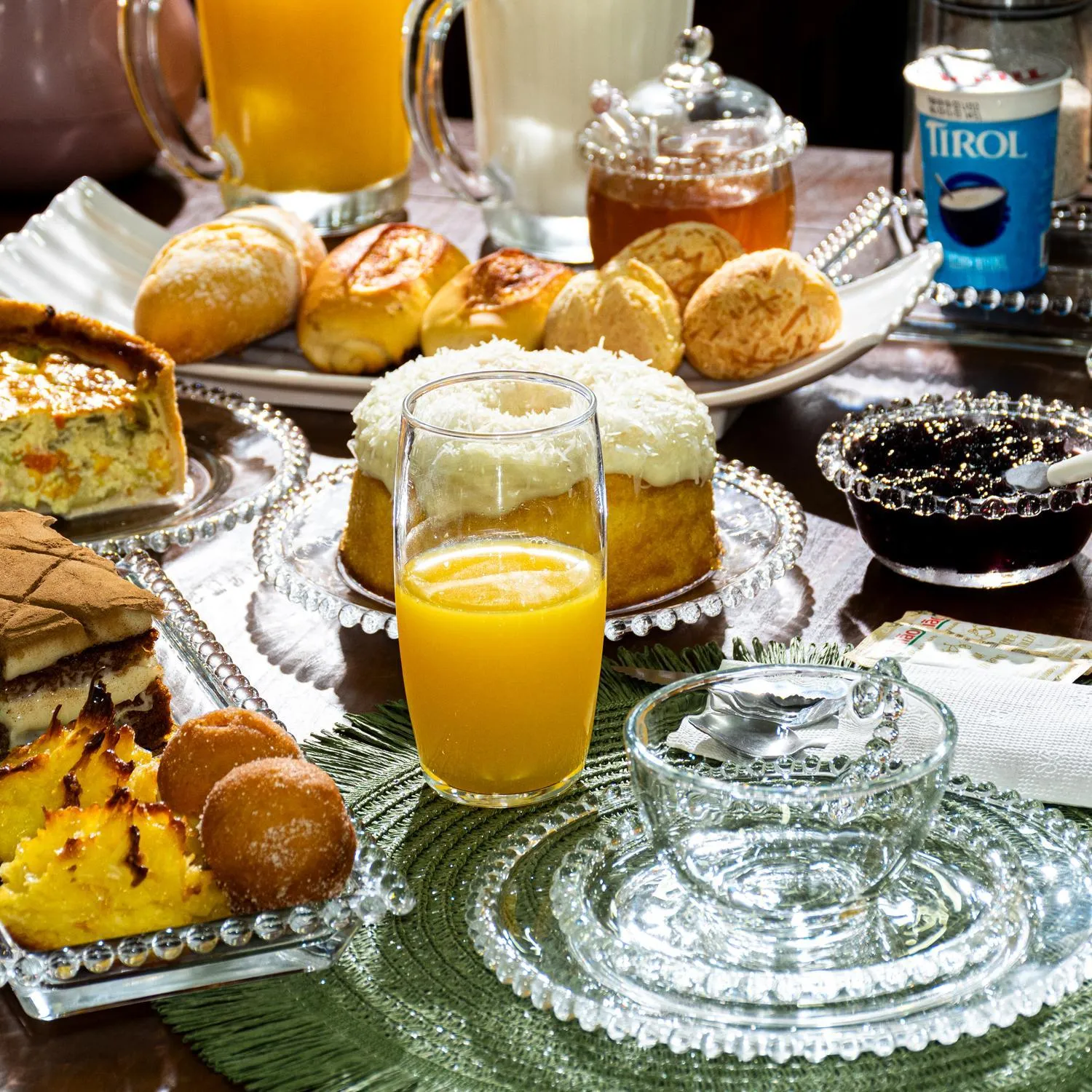 Breakfast in Hotel Gigante Beach Itapema