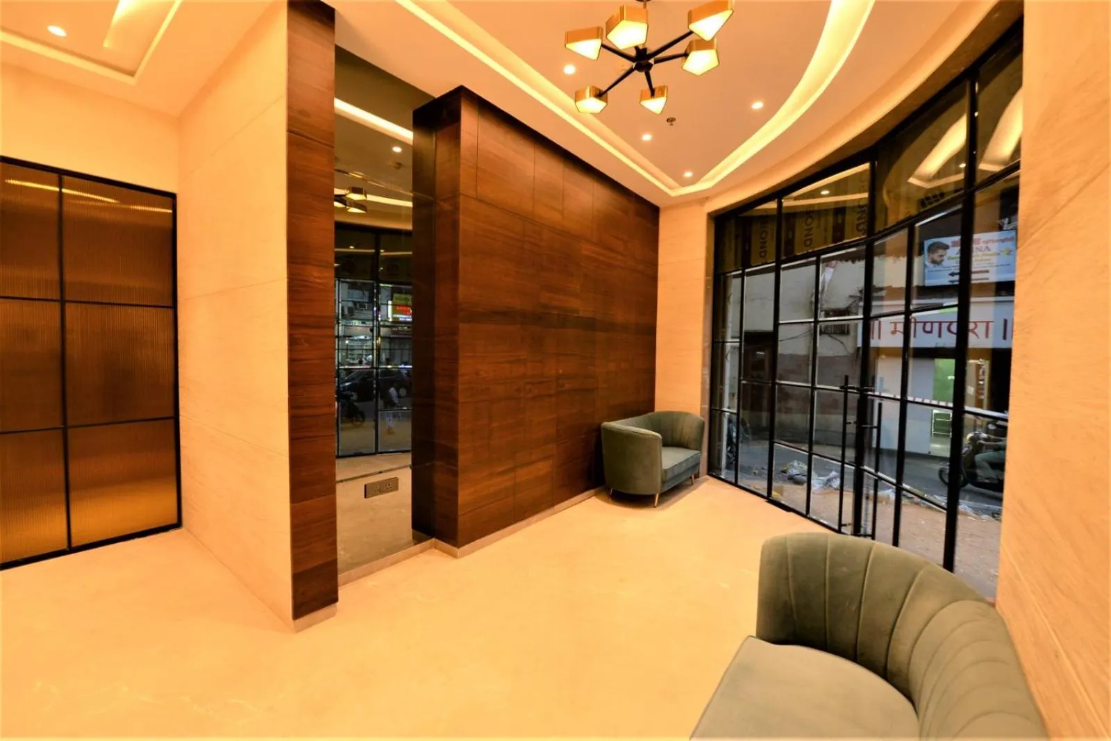 Seating area in HOTEL ANUPAM RESIDENCY