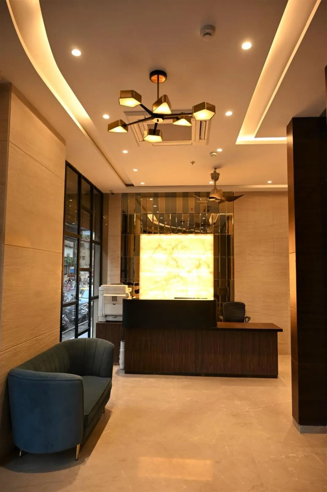 Seating area in HOTEL ANUPAM RESIDENCY