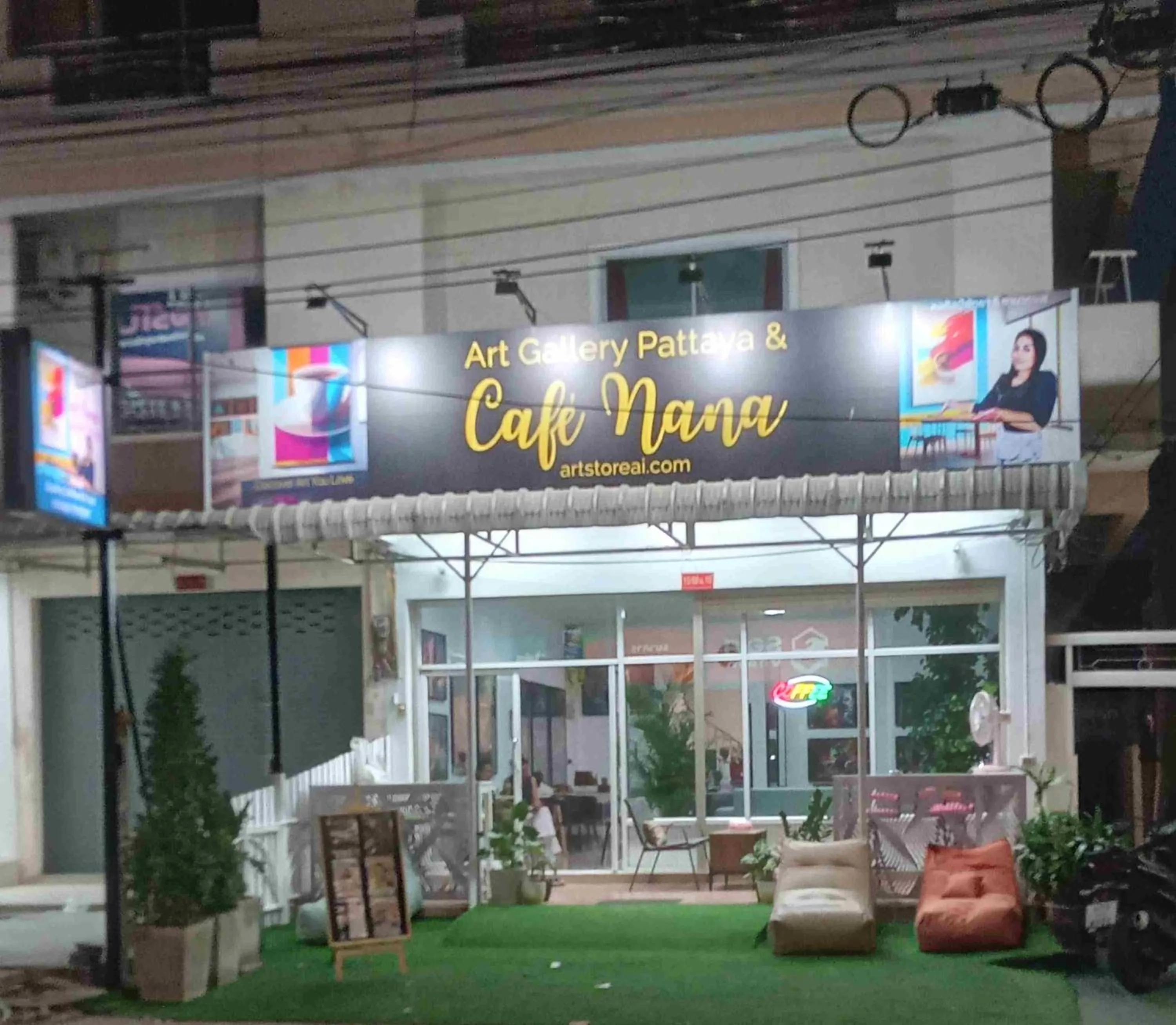 Property building in Cafe Nana Hotel