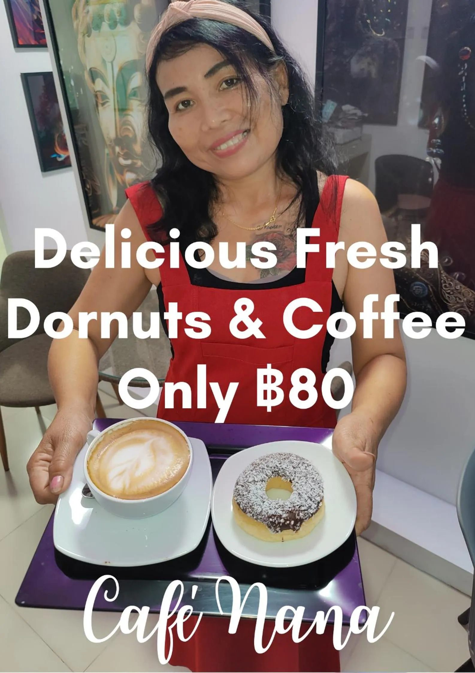 Coffee/tea facilities in Cafe Nana Hotel