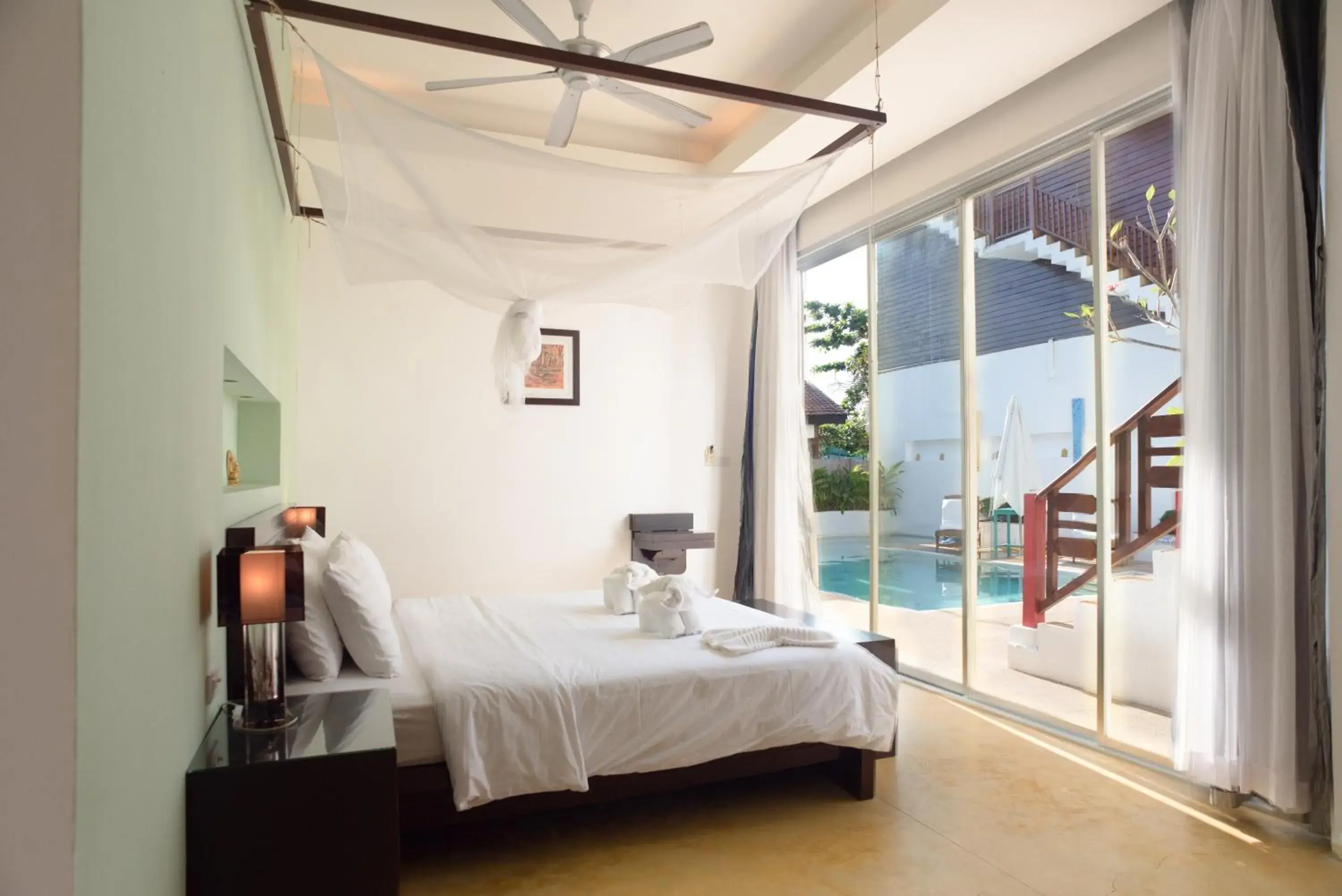 Suite with Pool View in Mandalai Hotel Suite with Pool View in Mandalai Hotel