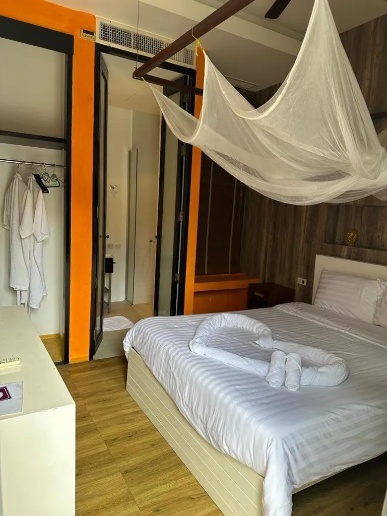 Bed in Mandalai Hotel