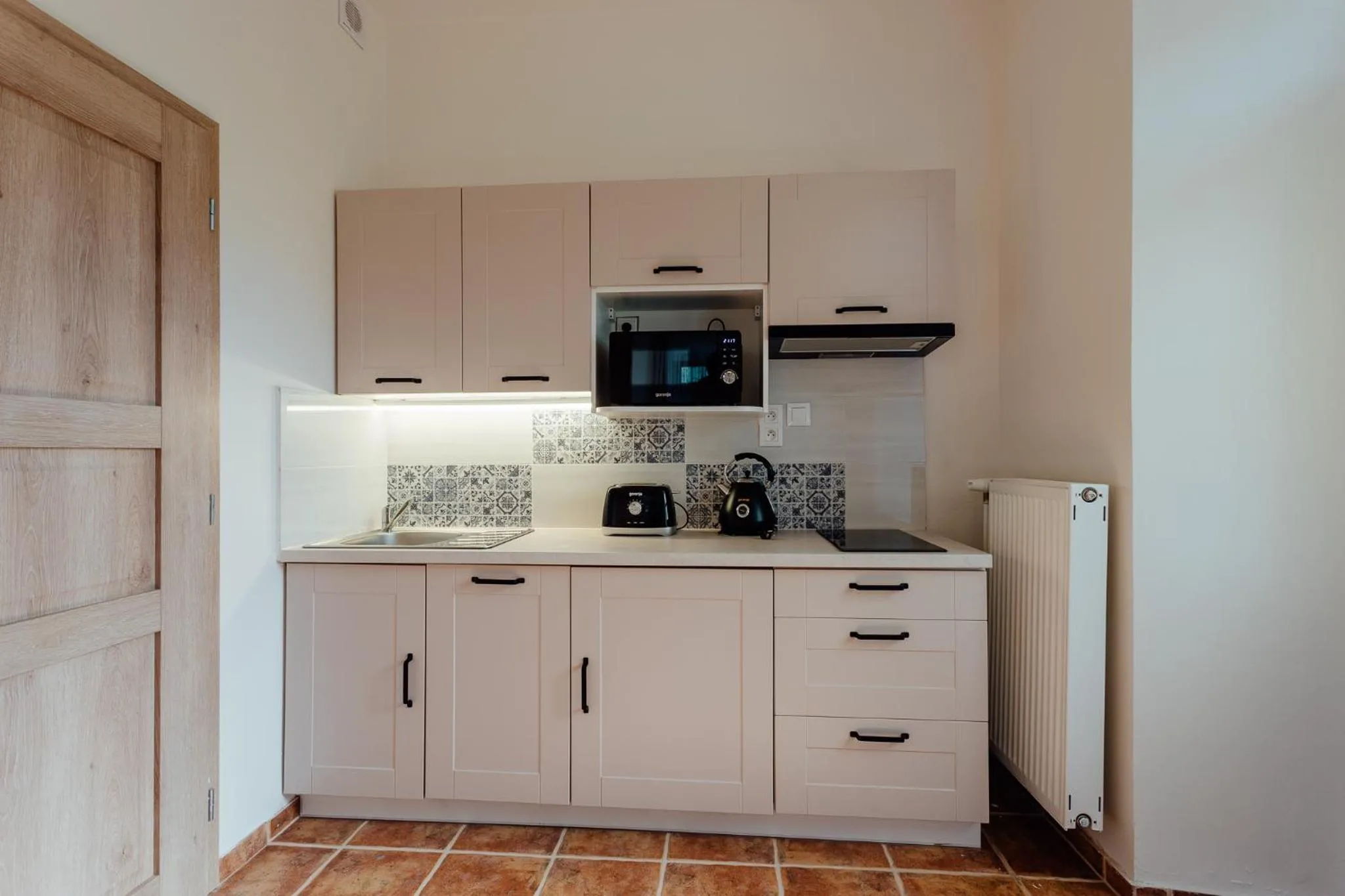 Kitchen or kitchenette in Botanický dvor