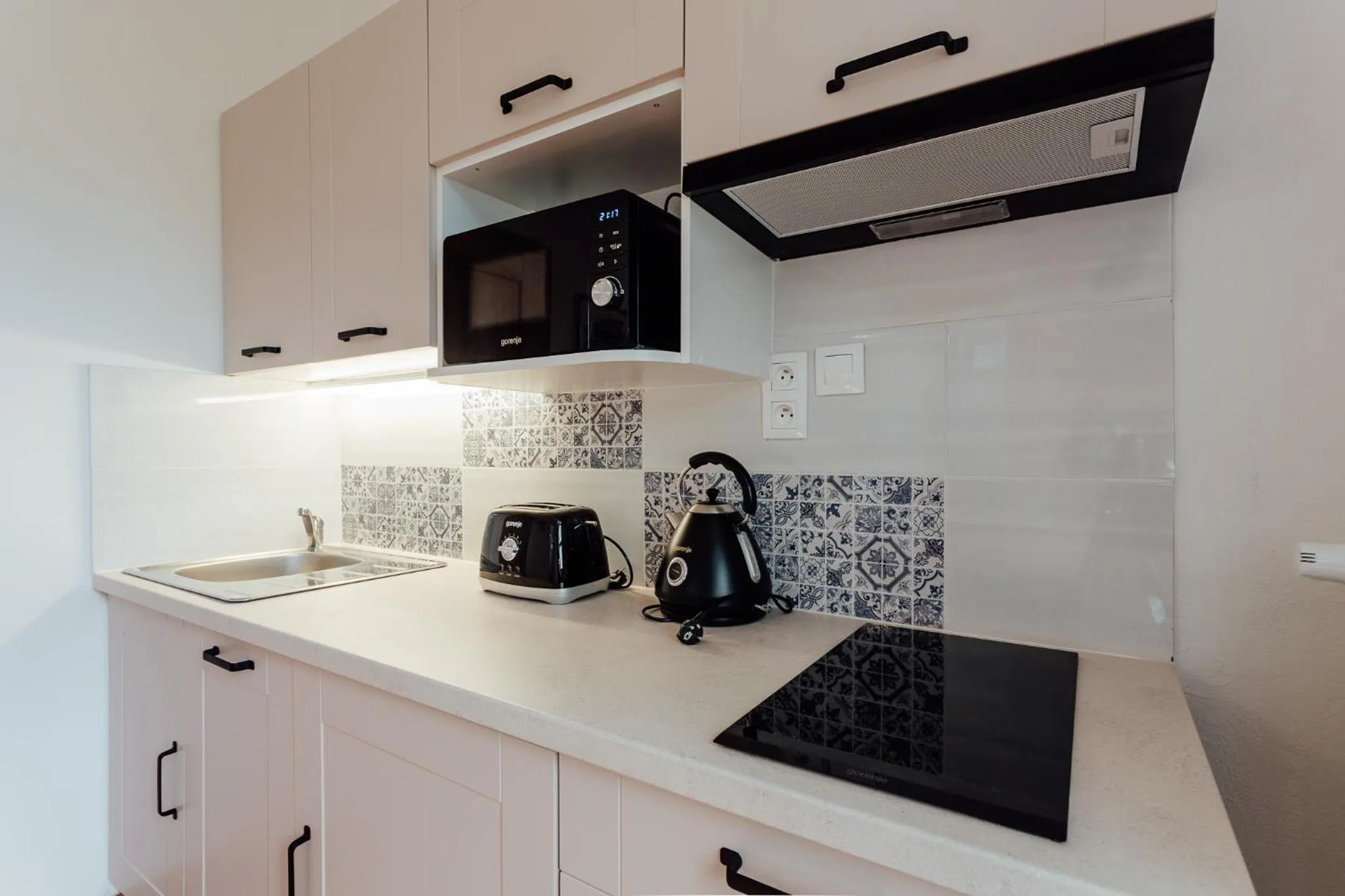 Kitchen or kitchenette in Botanický dvor